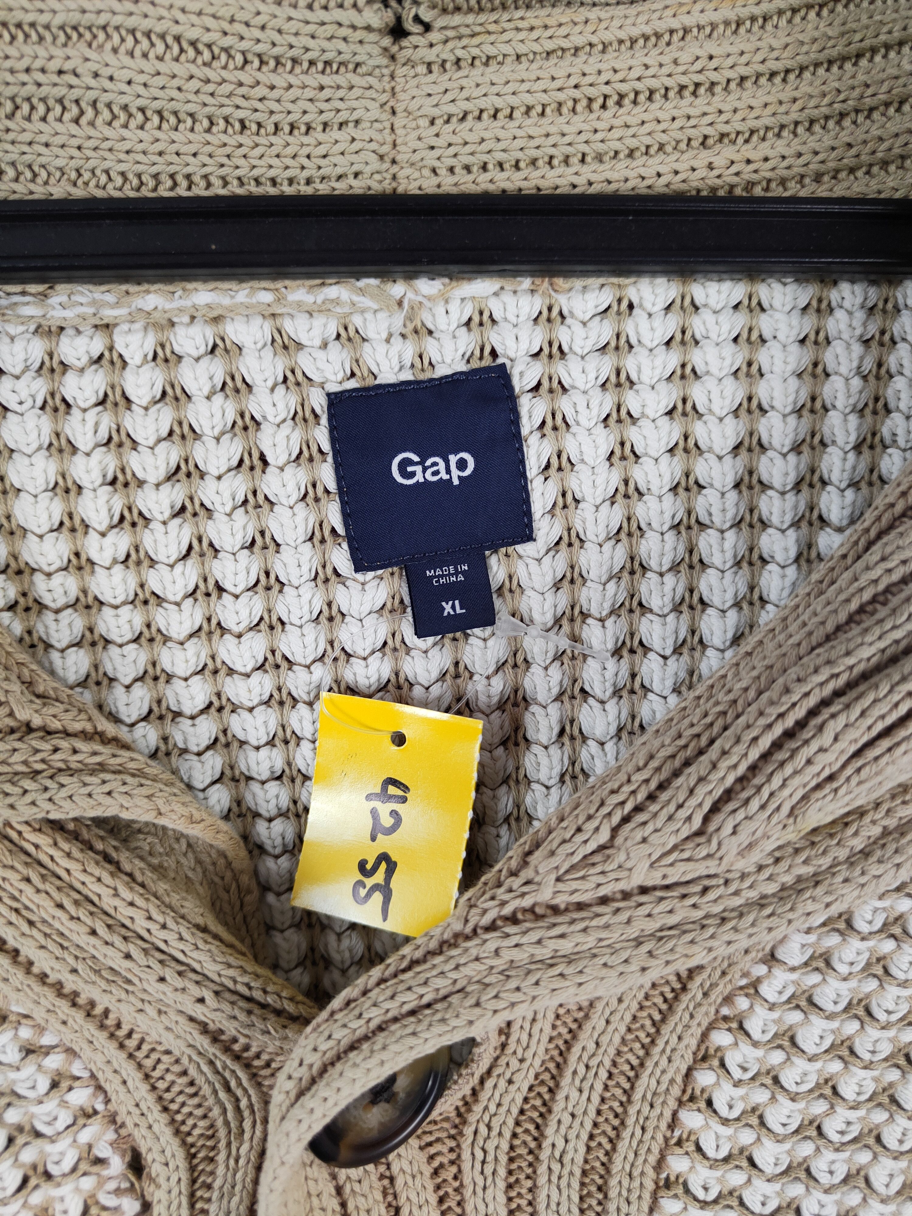 Gap × Japanese Brand Gap Brown Knitwear cardigan japan #S332 Size US XL / EU 56 / 4 - 12 Thumbnail