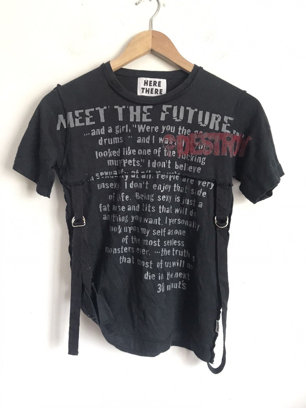 Japanese Brand × Seditionaries Here There Punk Petit Tshirt Size US S / EU 44-46 / 1 - 1 Thumbnail