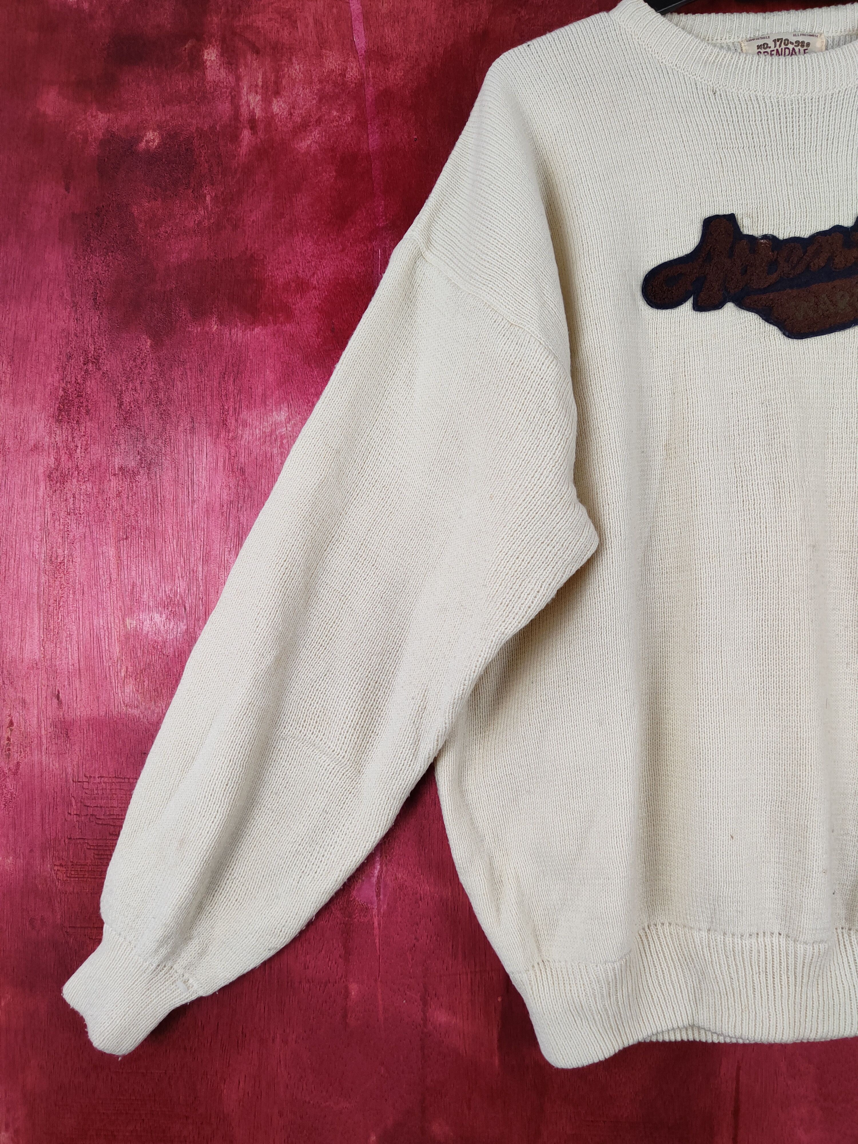 Japanese Brand Grendale Terrific Cream Knitwear sweatshirt #S331 Size US L / EU 52-54 / 3 - 4 Thumbnail