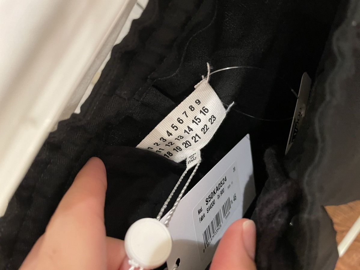 Maison Margiela Maison Margiela drawstring single pleat pants Size 46L - 5 Thumbnail