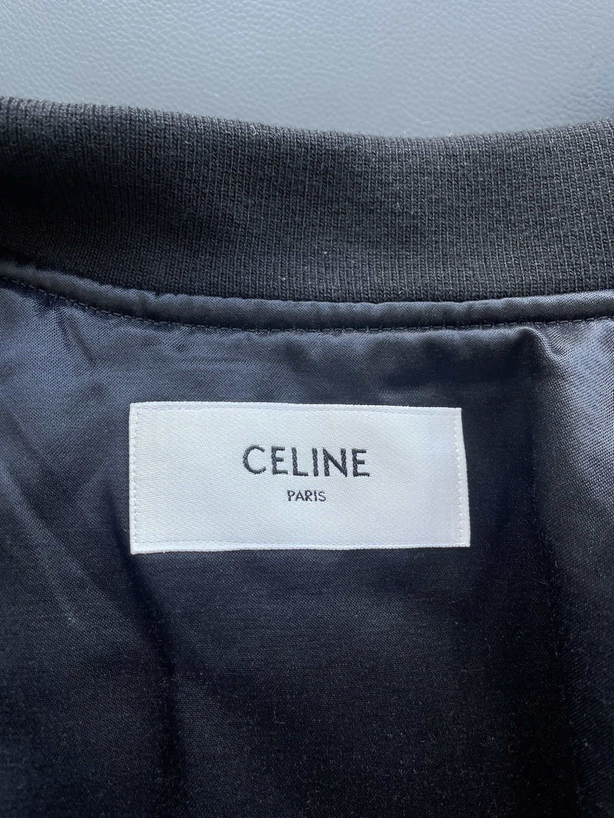 Celine × Hedi Slimane $4k Celine by Hedi Slimane x Christian Marclay Teddy Bomber Size US L / EU 52-54 / 3 - 6 Thumbnail