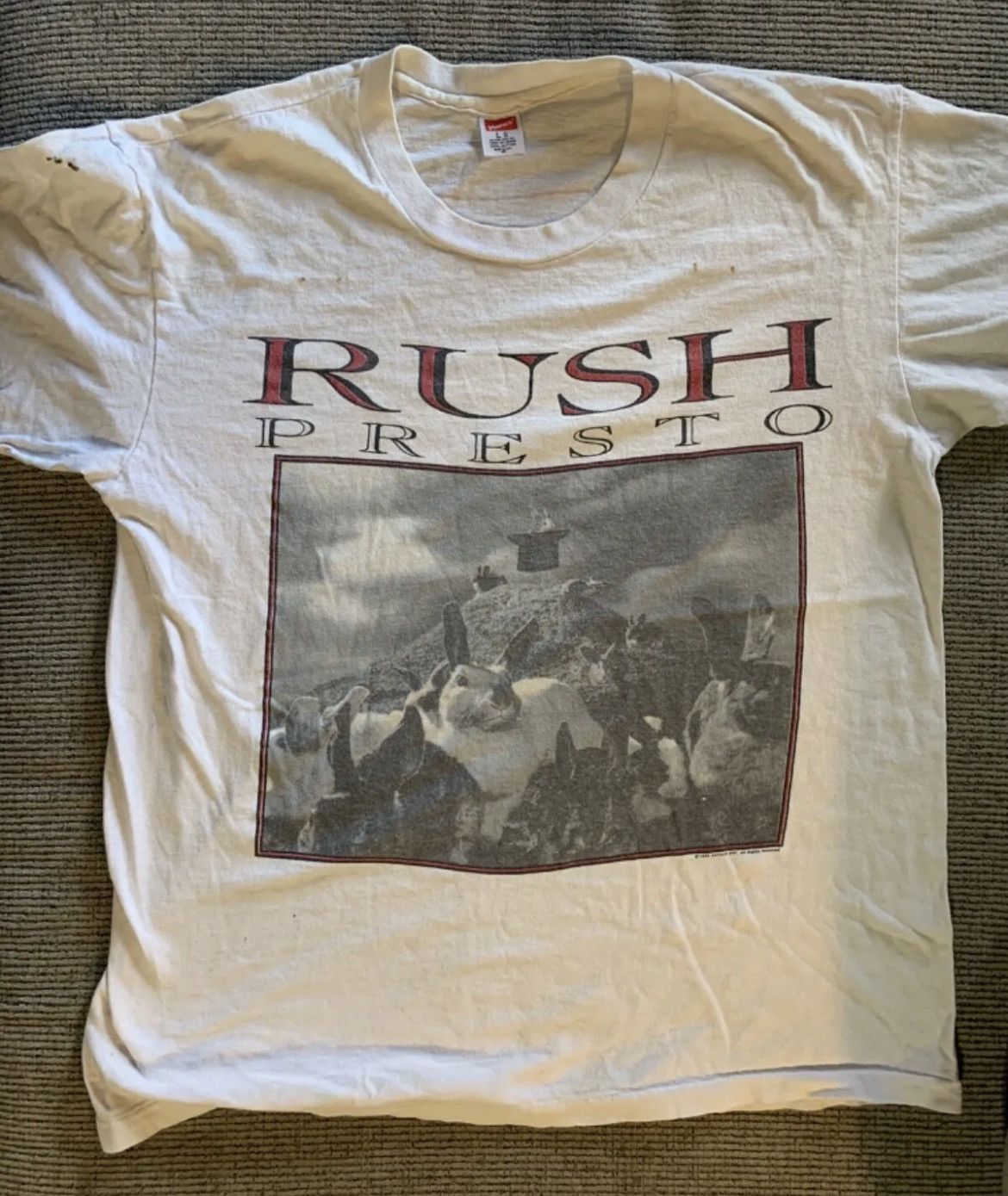 Vintage Vintage RUSH Band T-shirt 1980s | Grailed