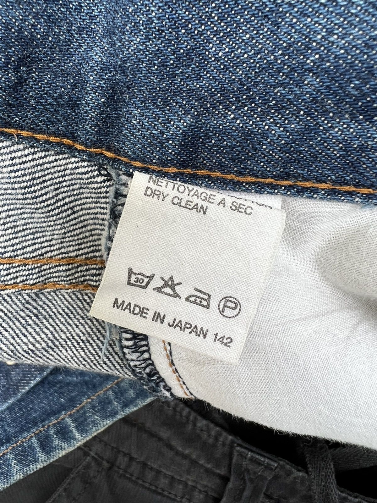 A.P.C. Vintage A.P.C. Paris Faded Denim Redline Selvedge Jeans Size US 31 - 20 Thumbnail