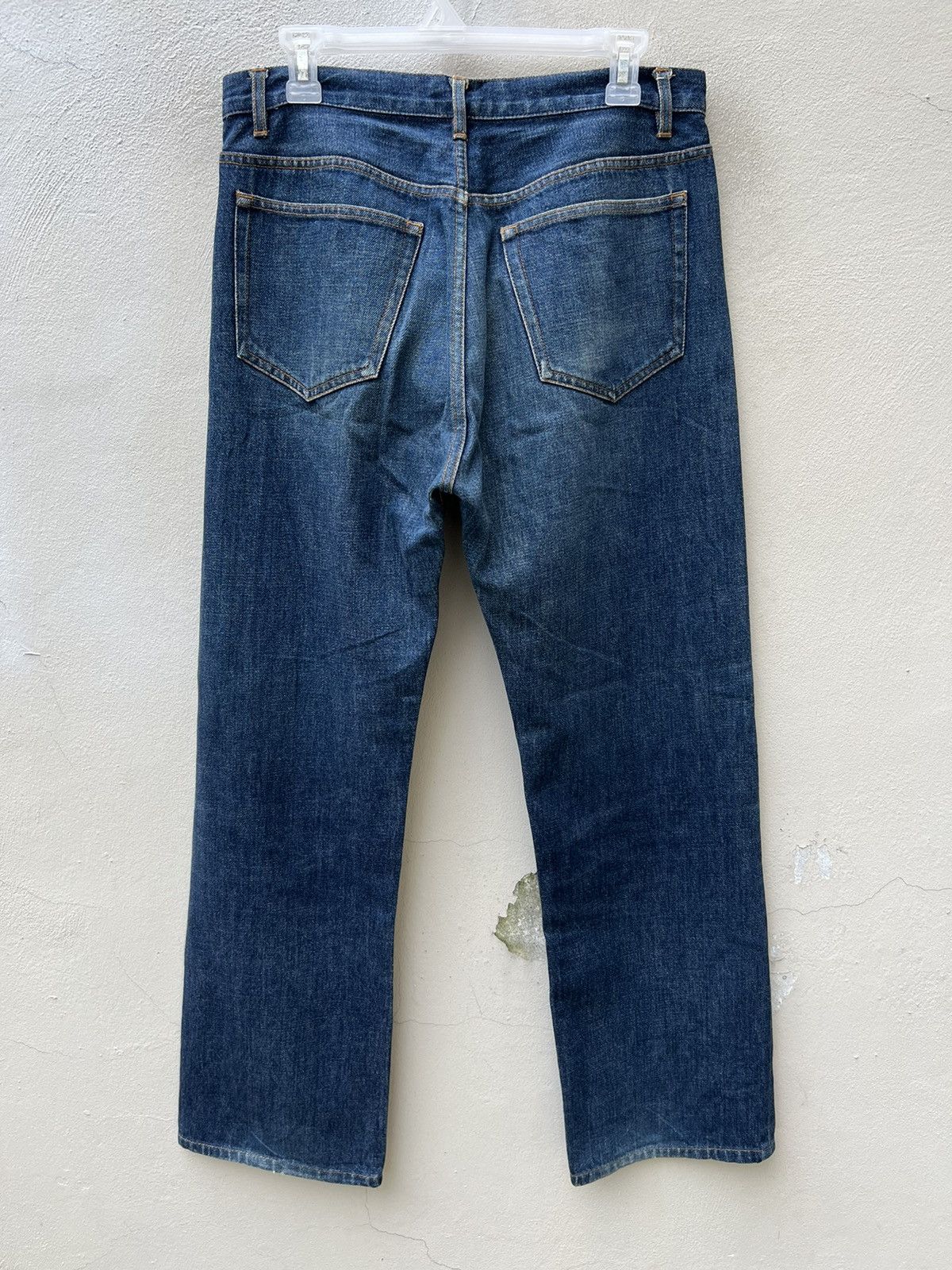 A.P.C. Vintage A.P.C. Paris Faded Denim Redline Selvedge Jeans Size US 31 - 15 Thumbnail