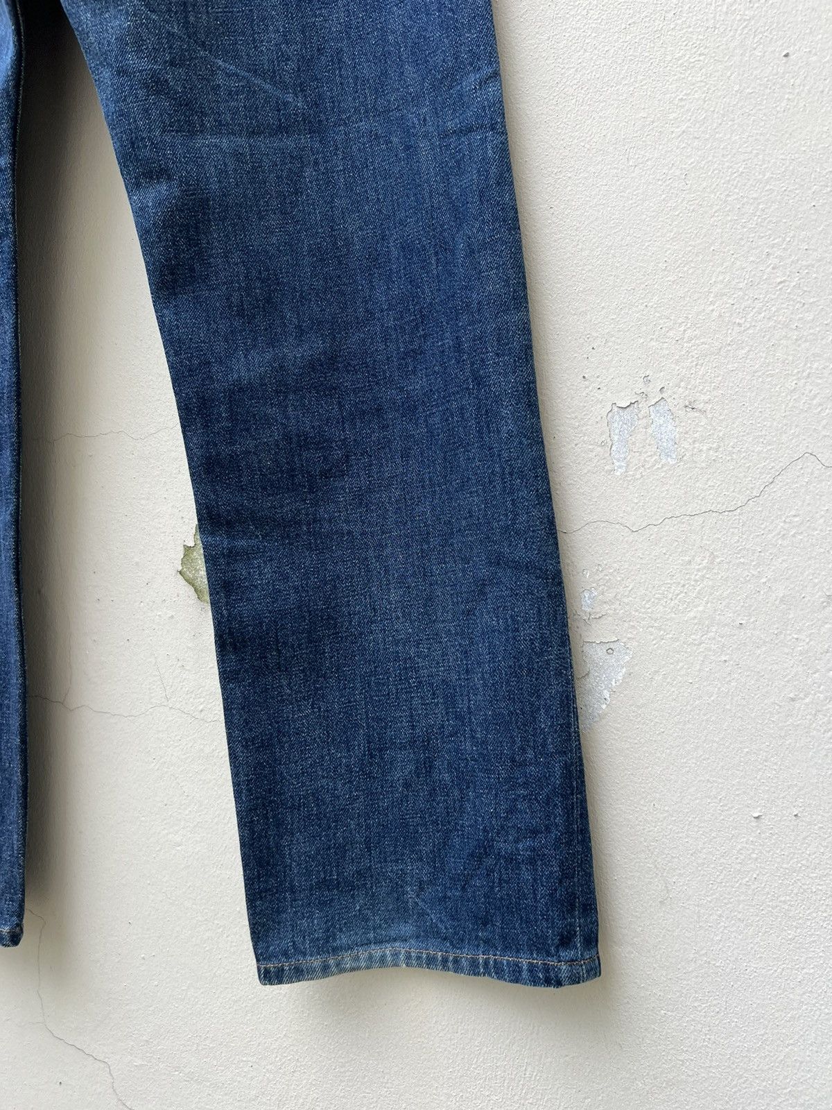 A.P.C. Vintage A.P.C. Paris Faded Denim Redline Selvedge Jeans Size US 31 - 18 Thumbnail