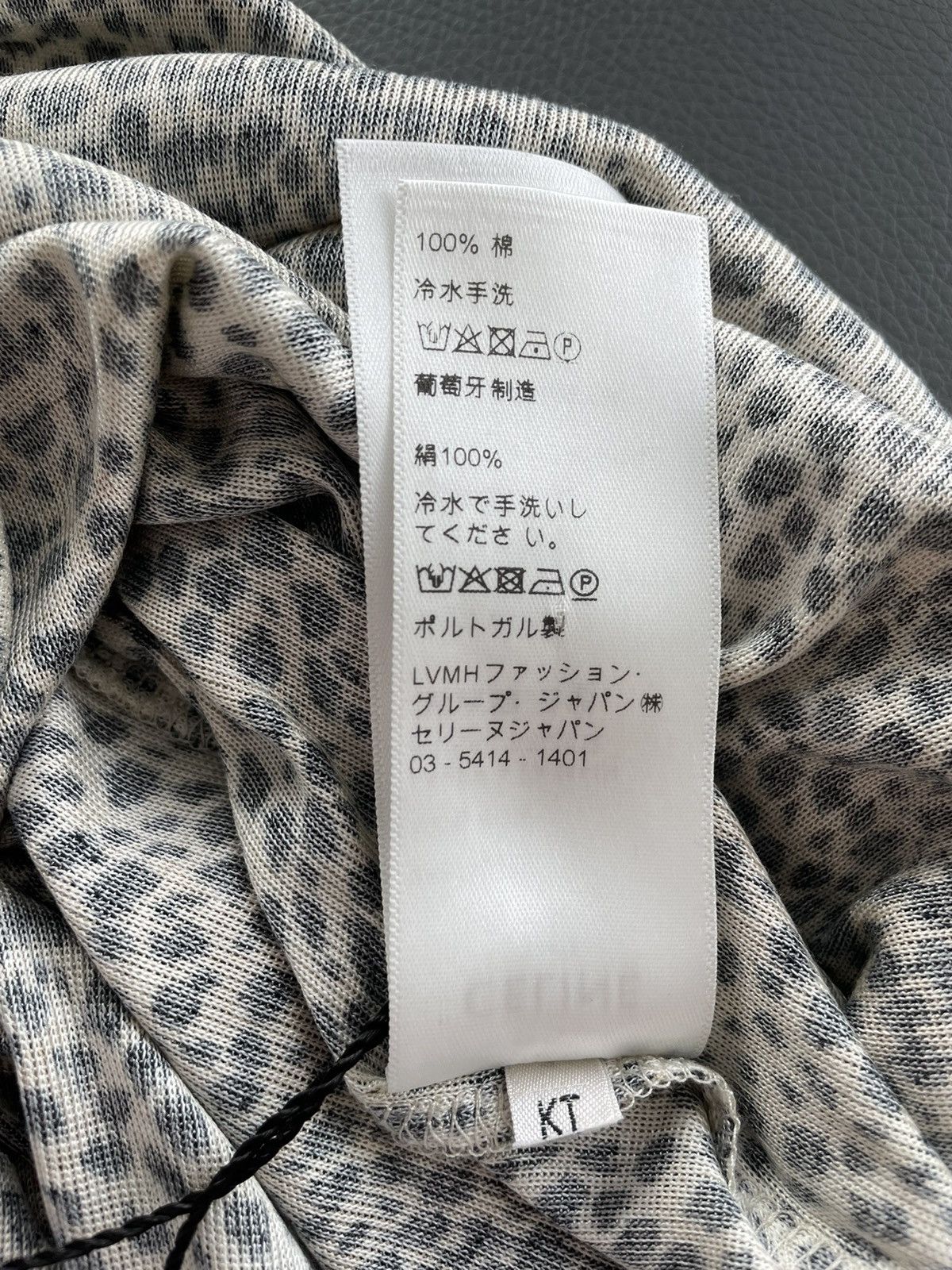 Celine × Hedi Slimane Runway Brand New Iconic Hedi Classic Leopard T-shirt Tee Size US M / EU 48-50 / 2 - 11 Thumbnail