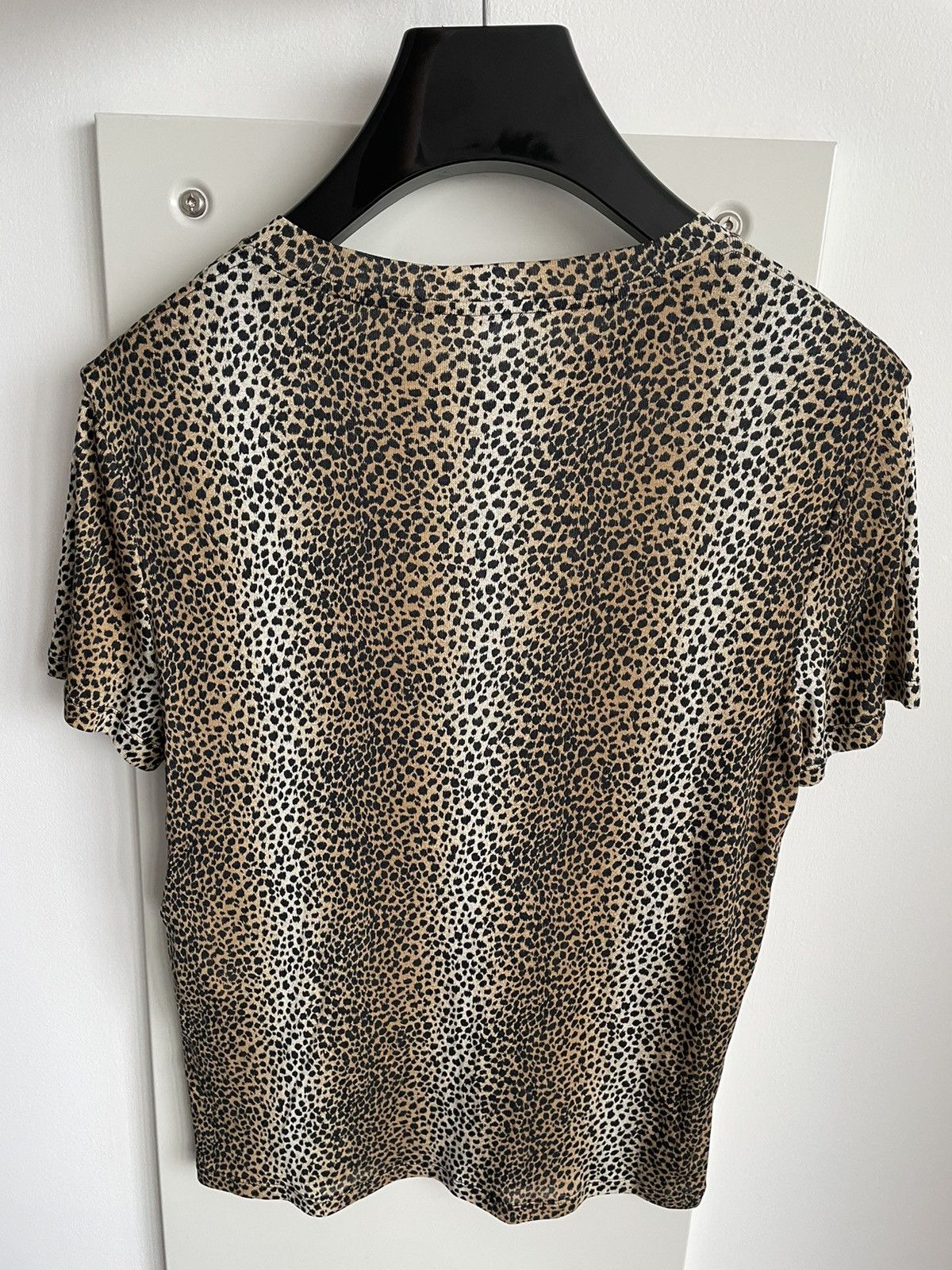 Celine × Hedi Slimane Runway Brand New Iconic Hedi Classic Leopard T-shirt Tee Size US M / EU 48-50 / 2 - 22 Thumbnail