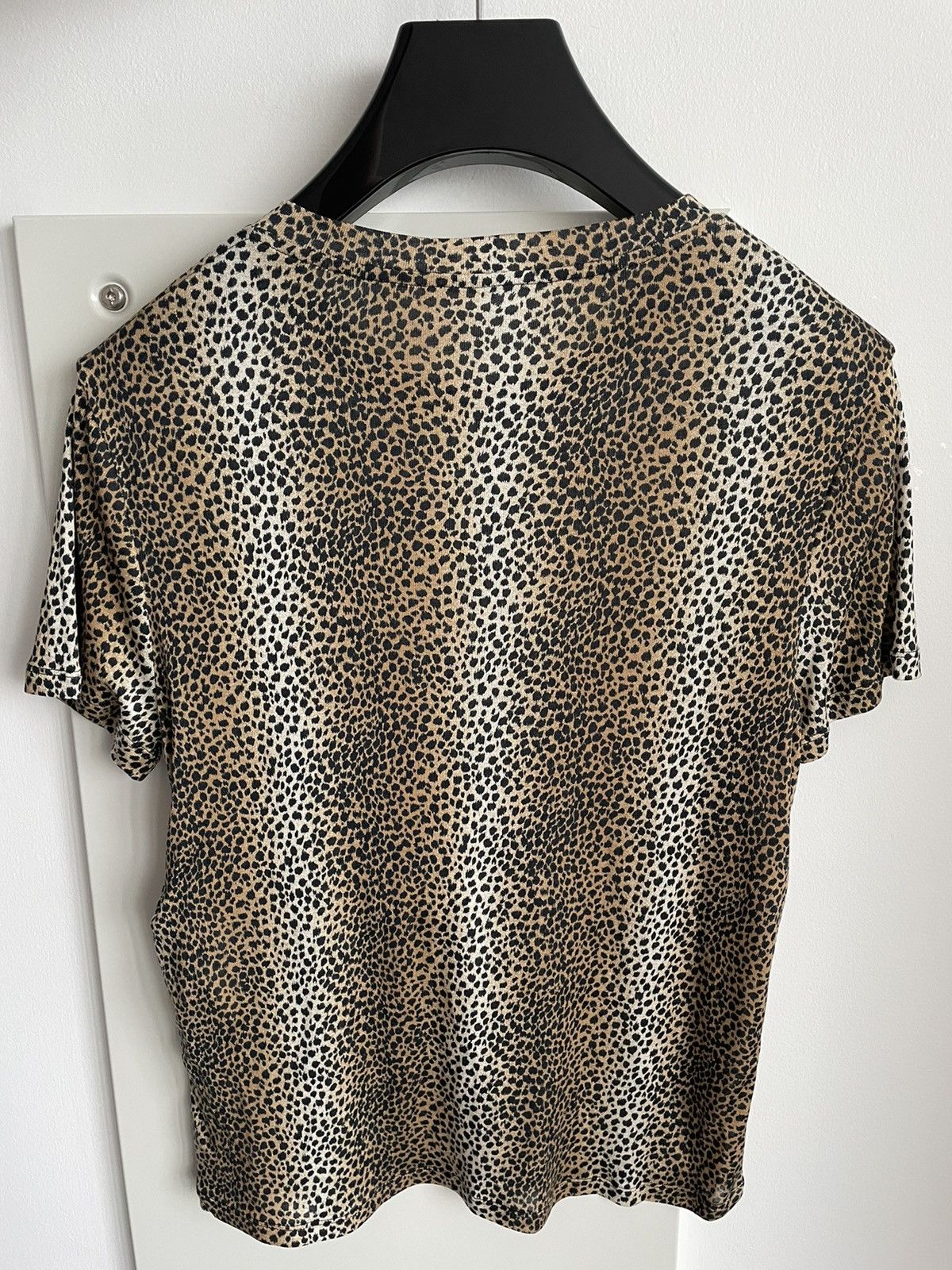 Celine × Hedi Slimane Runway Brand New Iconic Hedi Classic Leopard T-shirt Tee Size US M / EU 48-50 / 2 - 12 Thumbnail
