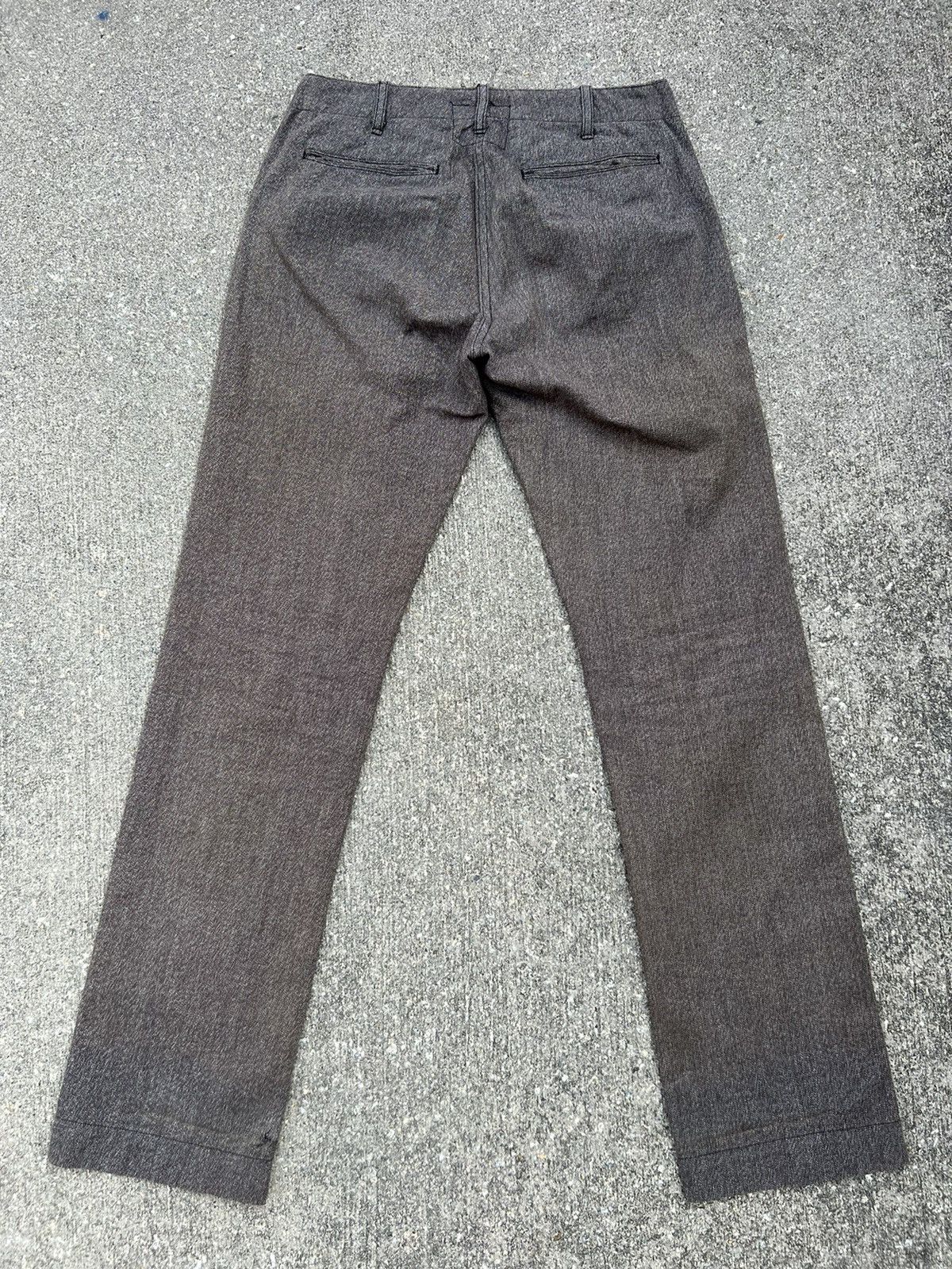 Beams Plus VTG Beams Japan Sun Fade Mud Salt & Pepper Chinos Trouser Size US 29 - 5 Thumbnail