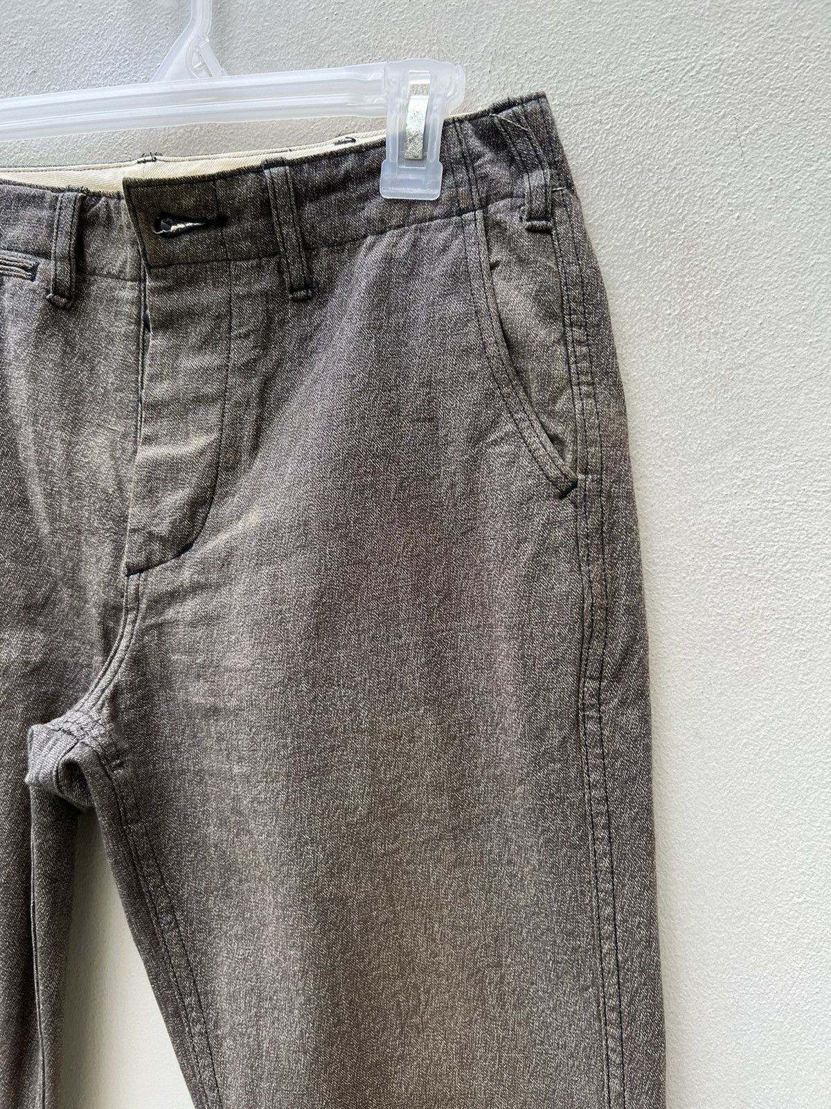 Beams Plus VTG Beams Japan Sun Fade Mud Salt & Pepper Chinos Trouser Size US 29 - 11 Thumbnail
