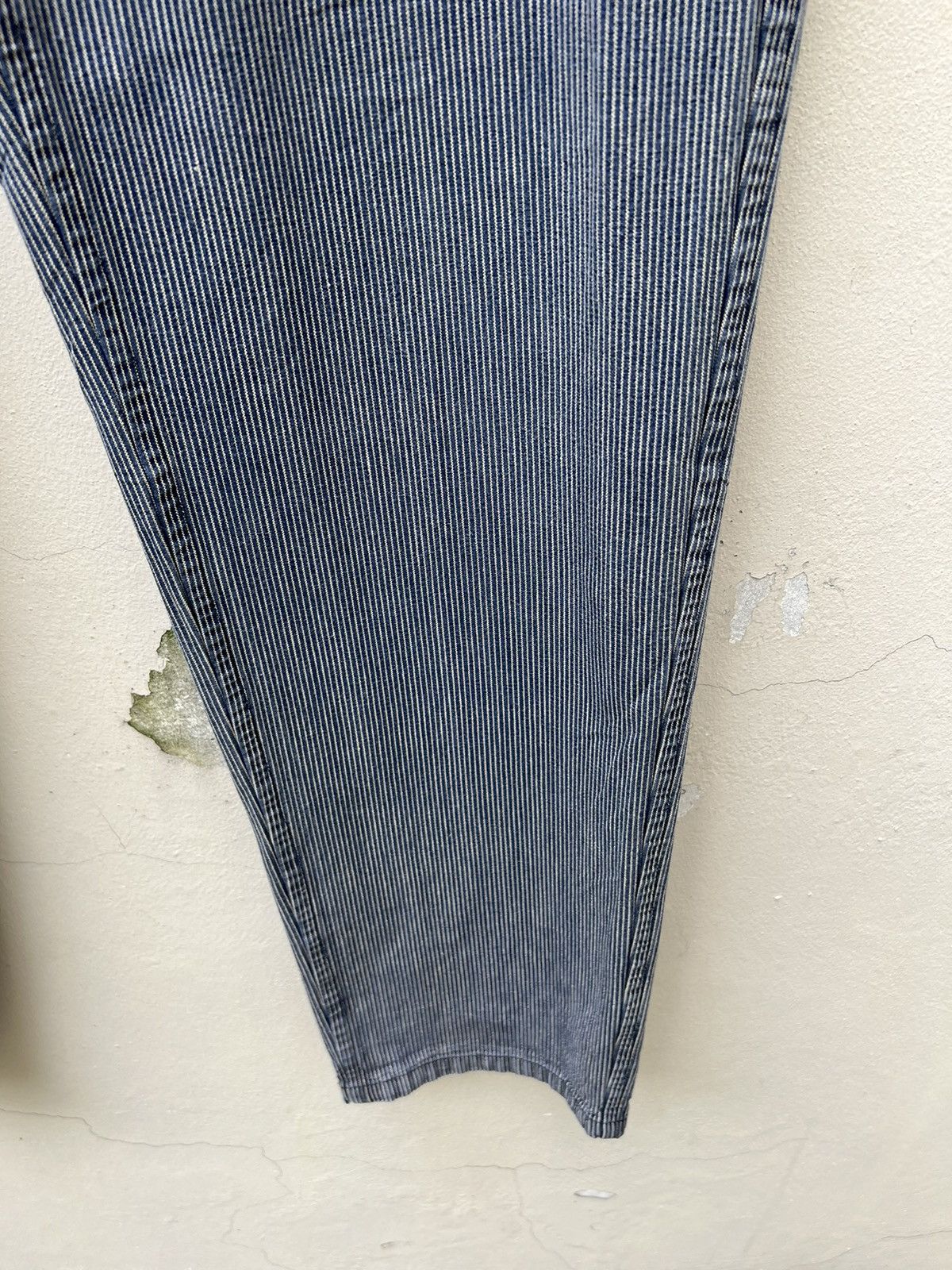 Freemans Sporting Club F.S.C. Japan Faded Hickory Striped Chinos Trouser Size US 31 - 15 Thumbnail