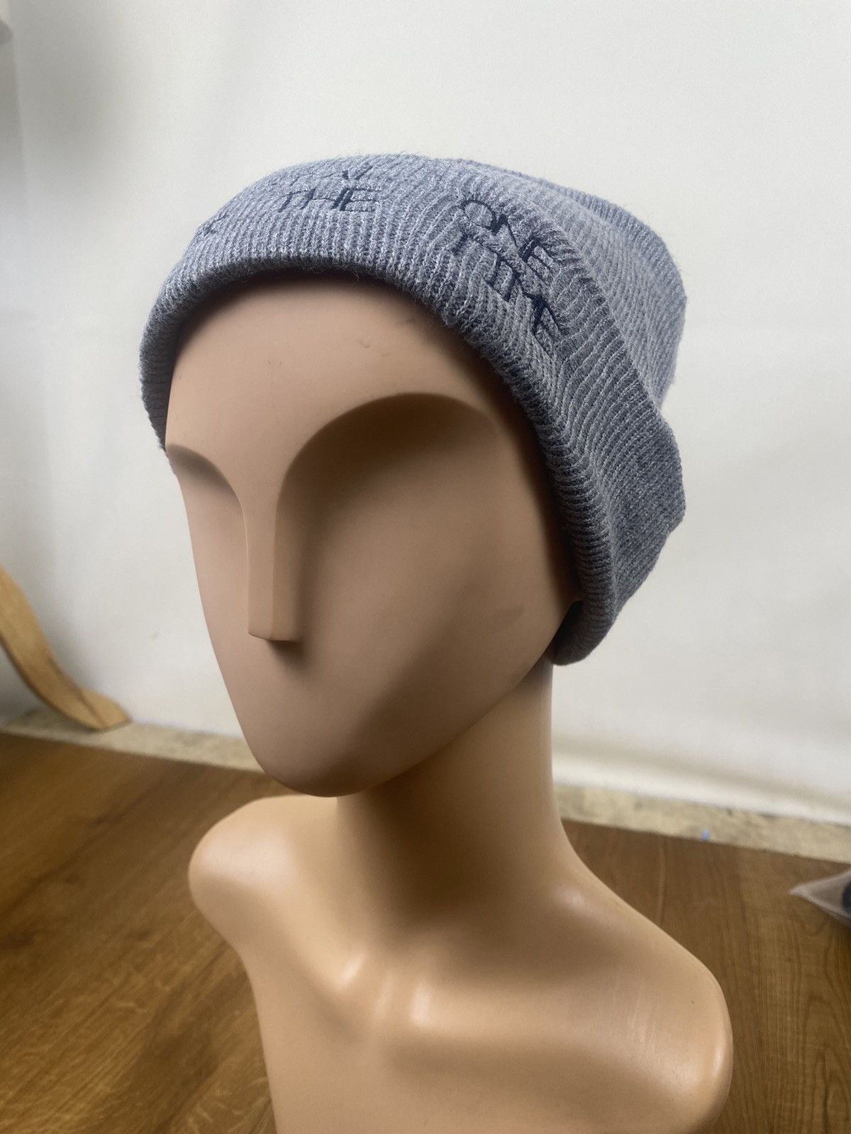 Japanese Brand "Special One Over The Time " Spellout Winter Hat Size ONE SIZE - 2 Thumbnail
