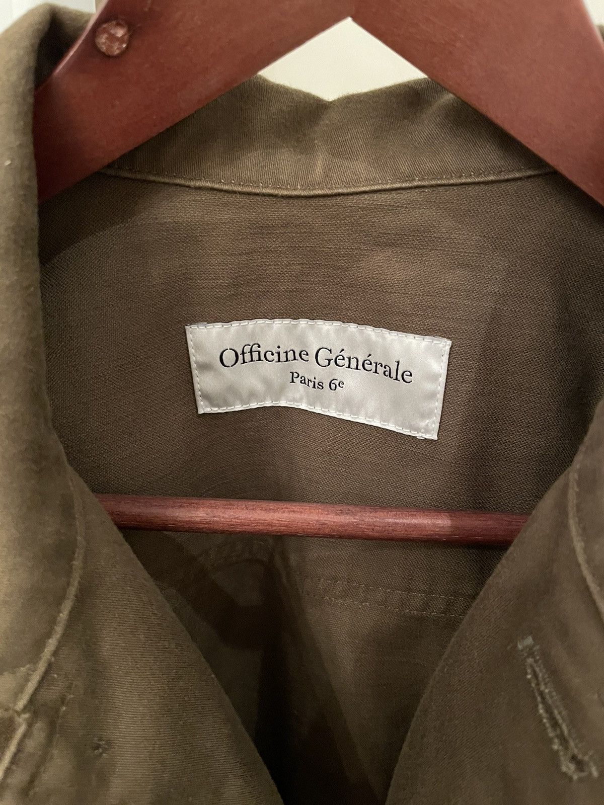 Officine Generale Jacket military pockets jacket Size US M / EU 48-50 / 2 - 2 Thumbnail