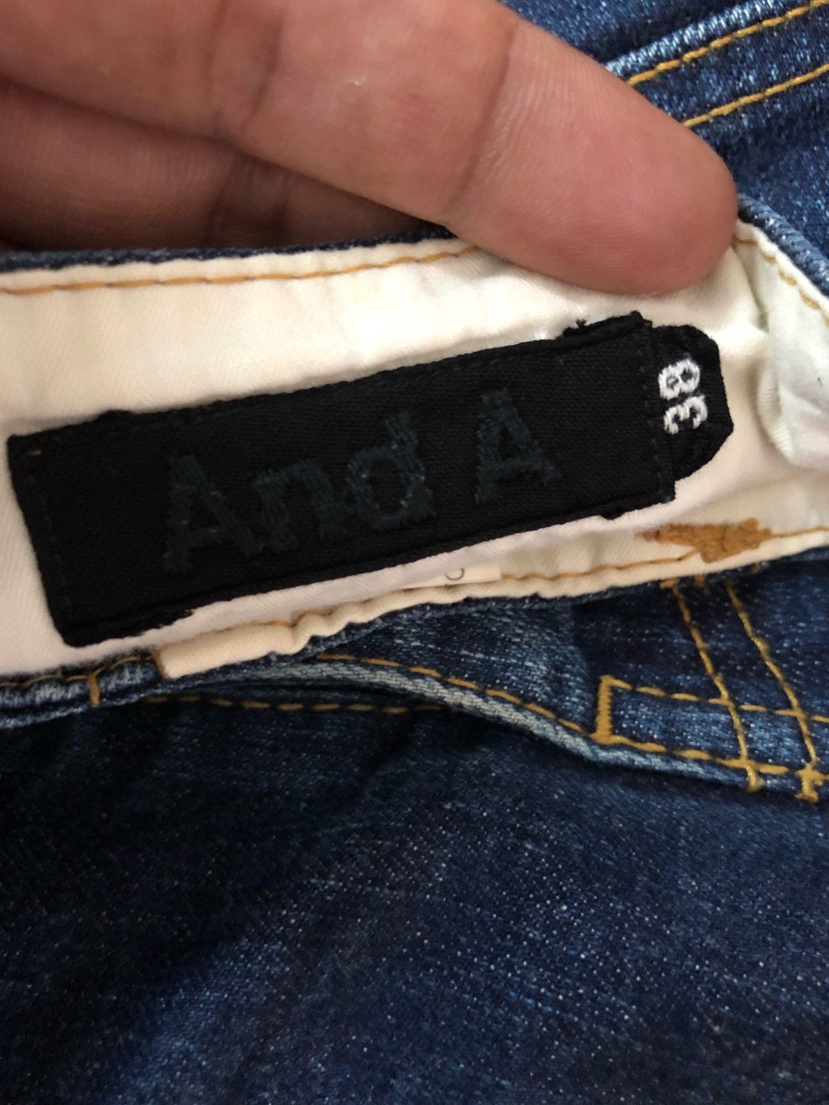 And A 00's And Also Japan Number Nine inspired denim Size US 31 - 11 Thumbnail