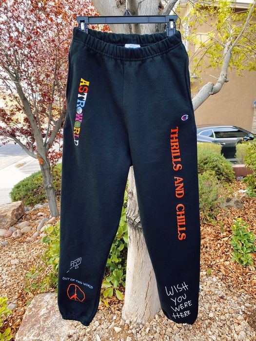 Travis scott sweatpants store astroworld