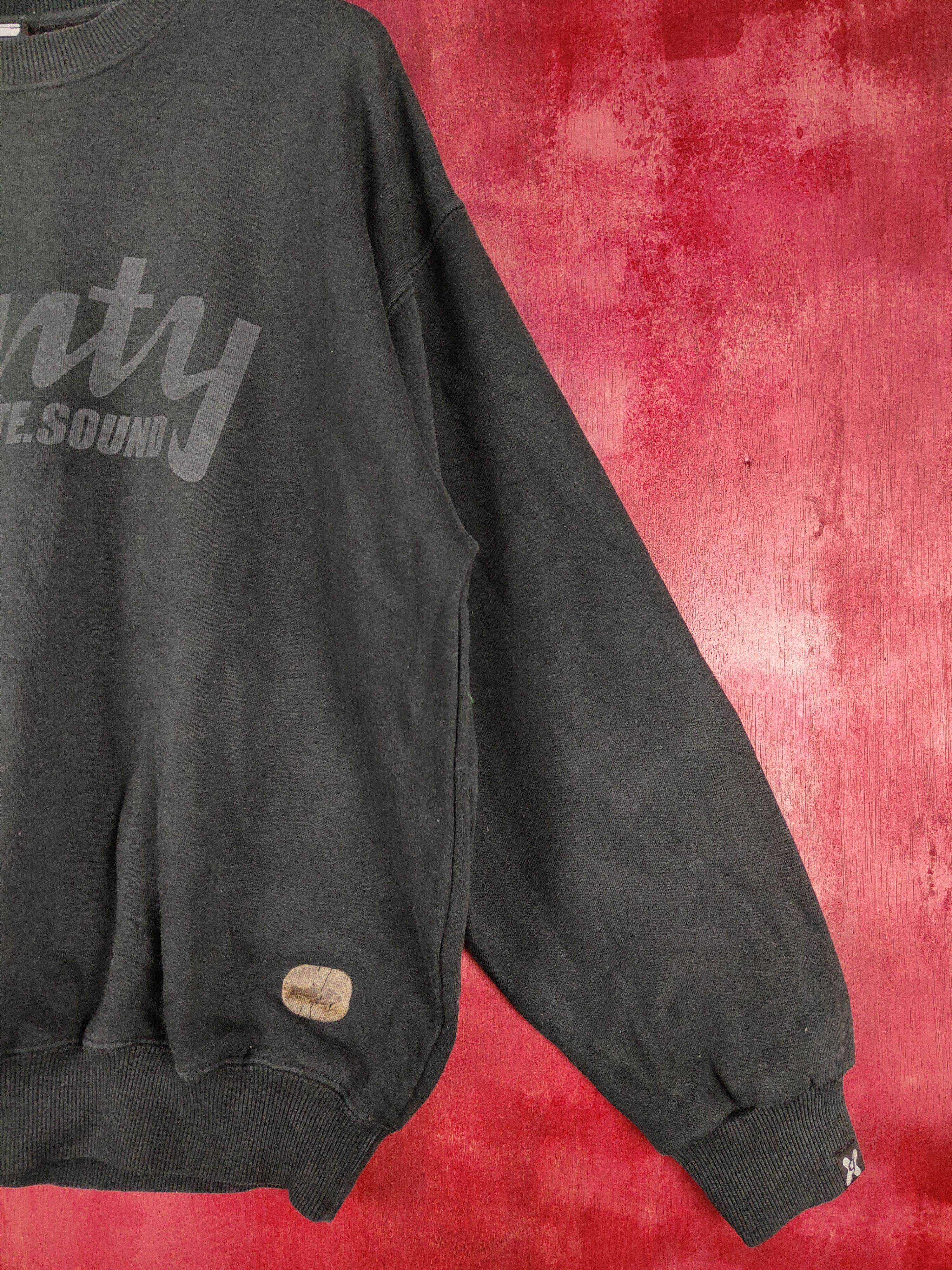Japanese Brand TM Gravity skate surf Black Sweatshirt #4816 Size US M / EU 48-50 / 2 - 5 Thumbnail
