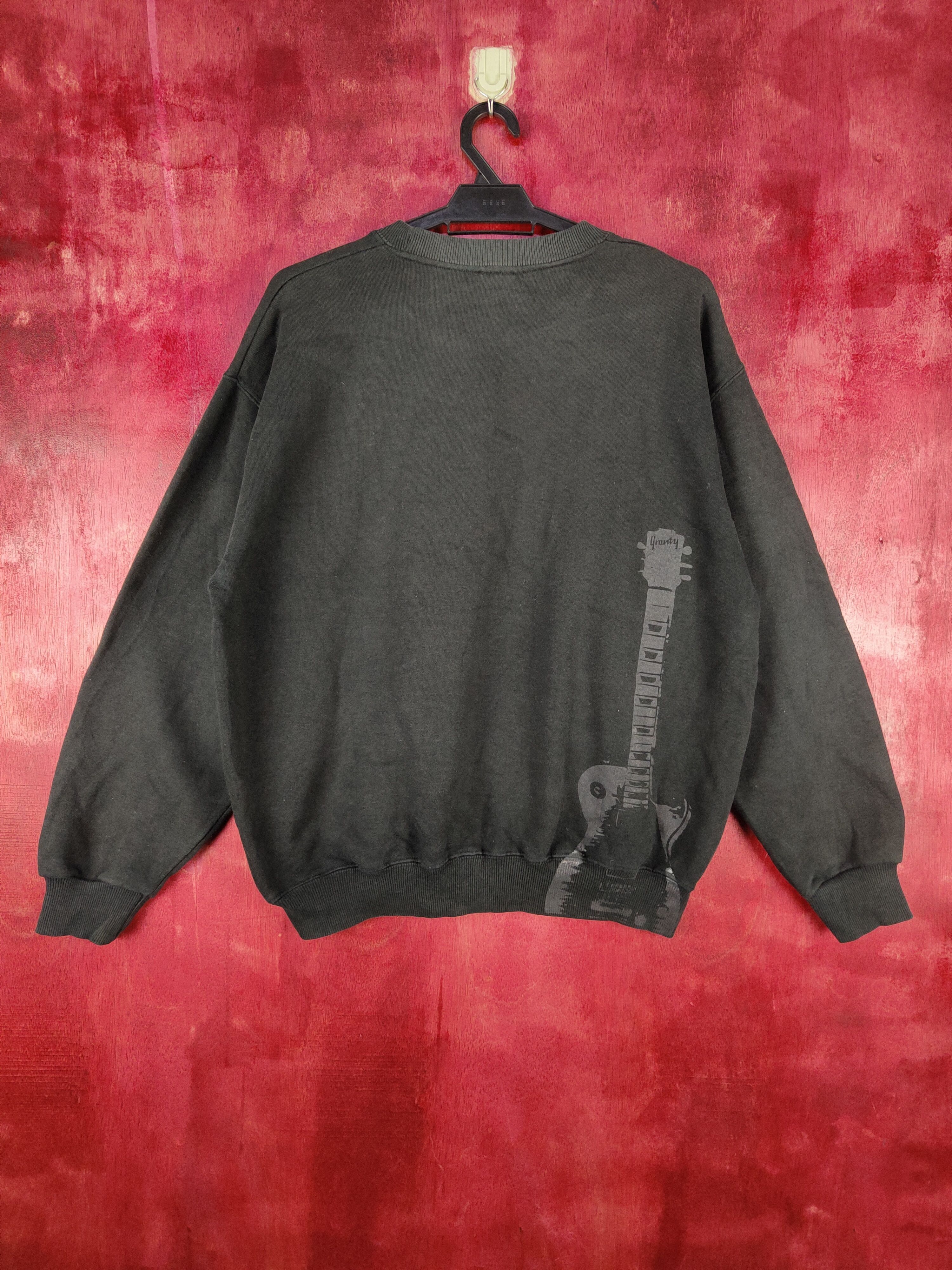 Japanese Brand TM Gravity skate surf Black Sweatshirt #4816 Size US M / EU 48-50 / 2 - 8 Thumbnail