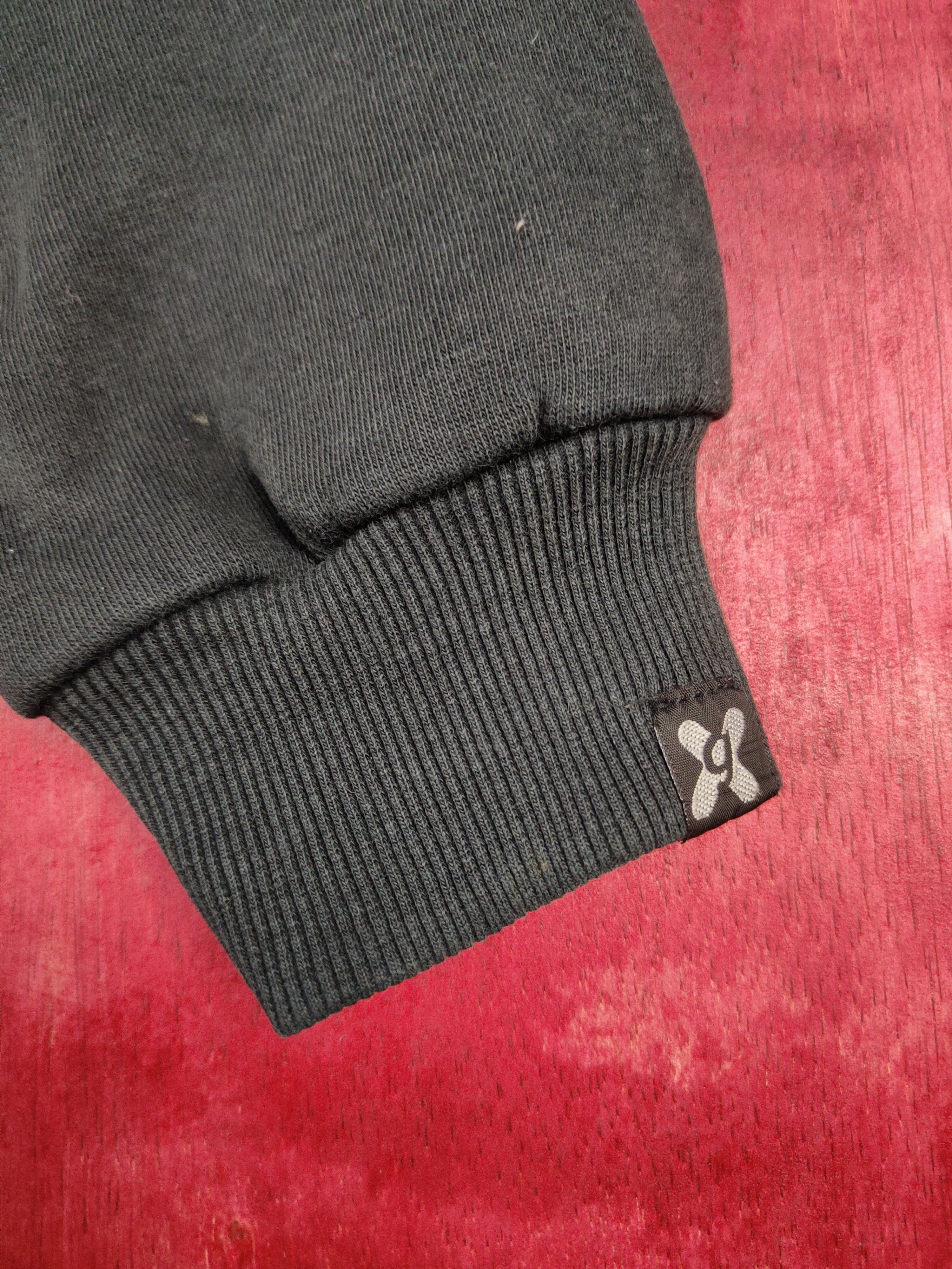 Japanese Brand TM Gravity skate surf Black Sweatshirt #4816 Size US M / EU 48-50 / 2 - 7 Thumbnail