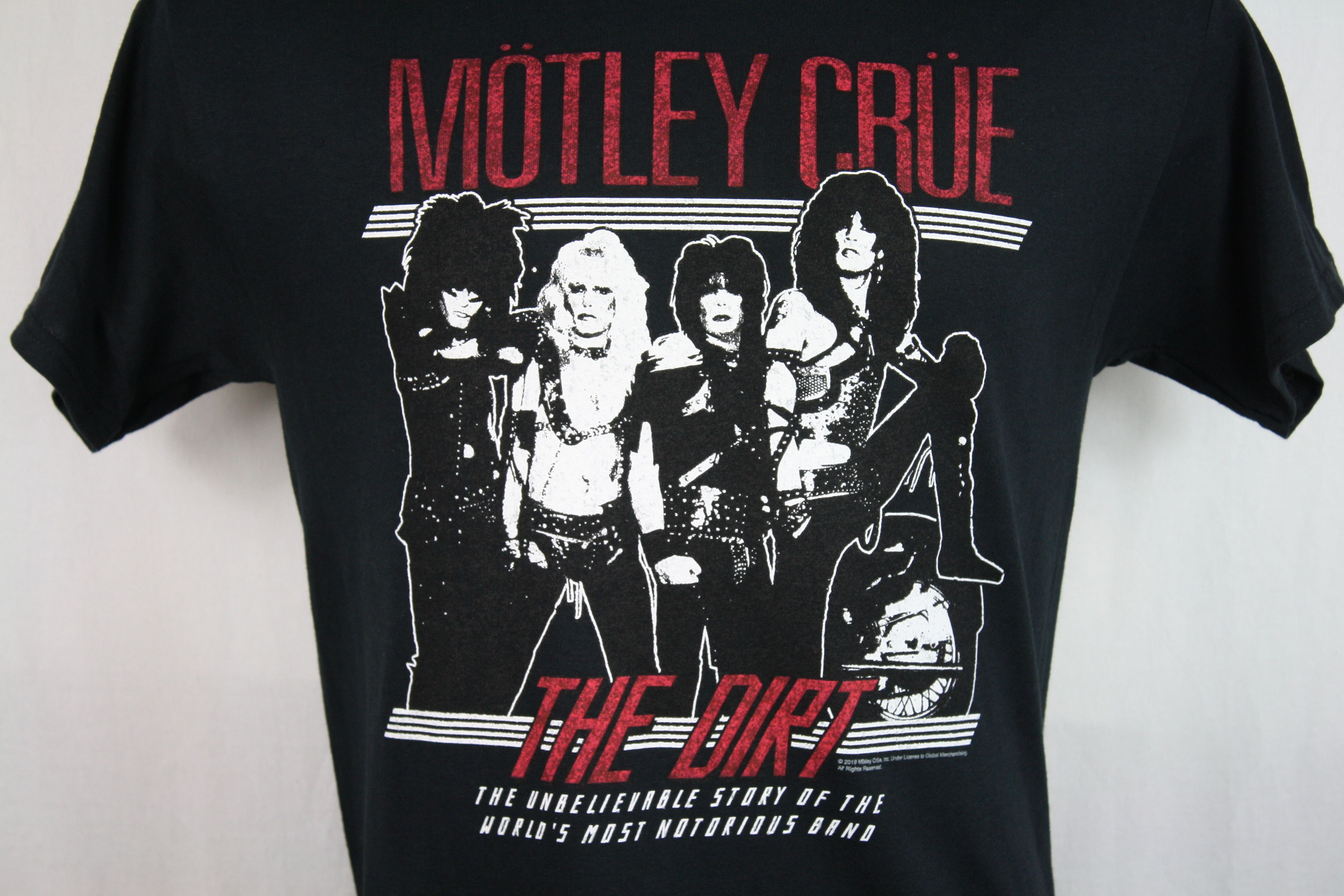 Band Tees × Vintage New Montley Crue Netflix Exclusive The Dirt Black T-Shirt M Size US M / EU 48-50 / 2 - 2 Thumbnail