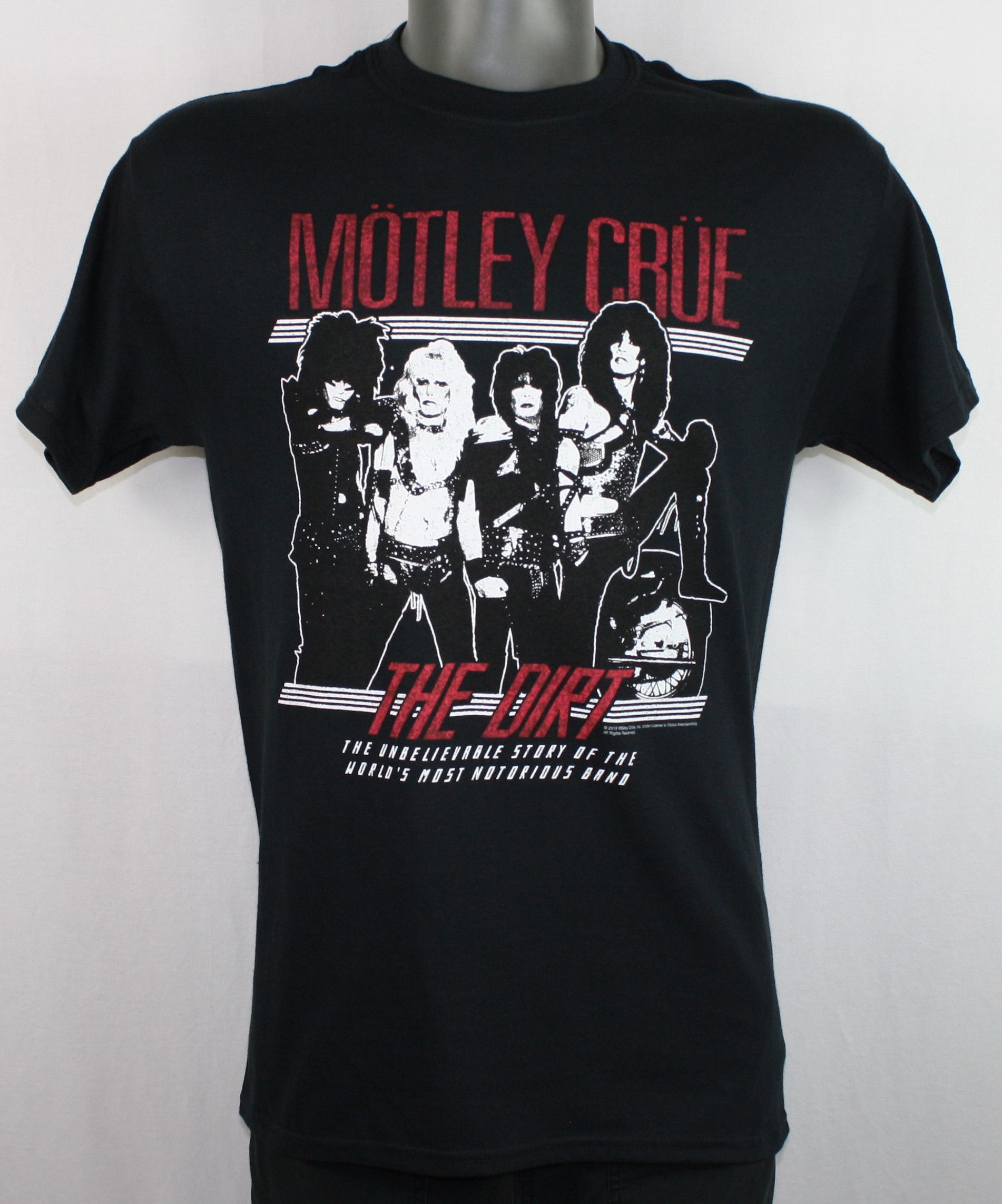 Band Tees × Vintage New Montley Crue Netflix Exclusive The Dirt Black T-Shirt M Size US M / EU 48-50 / 2 - 1 Thumbnail