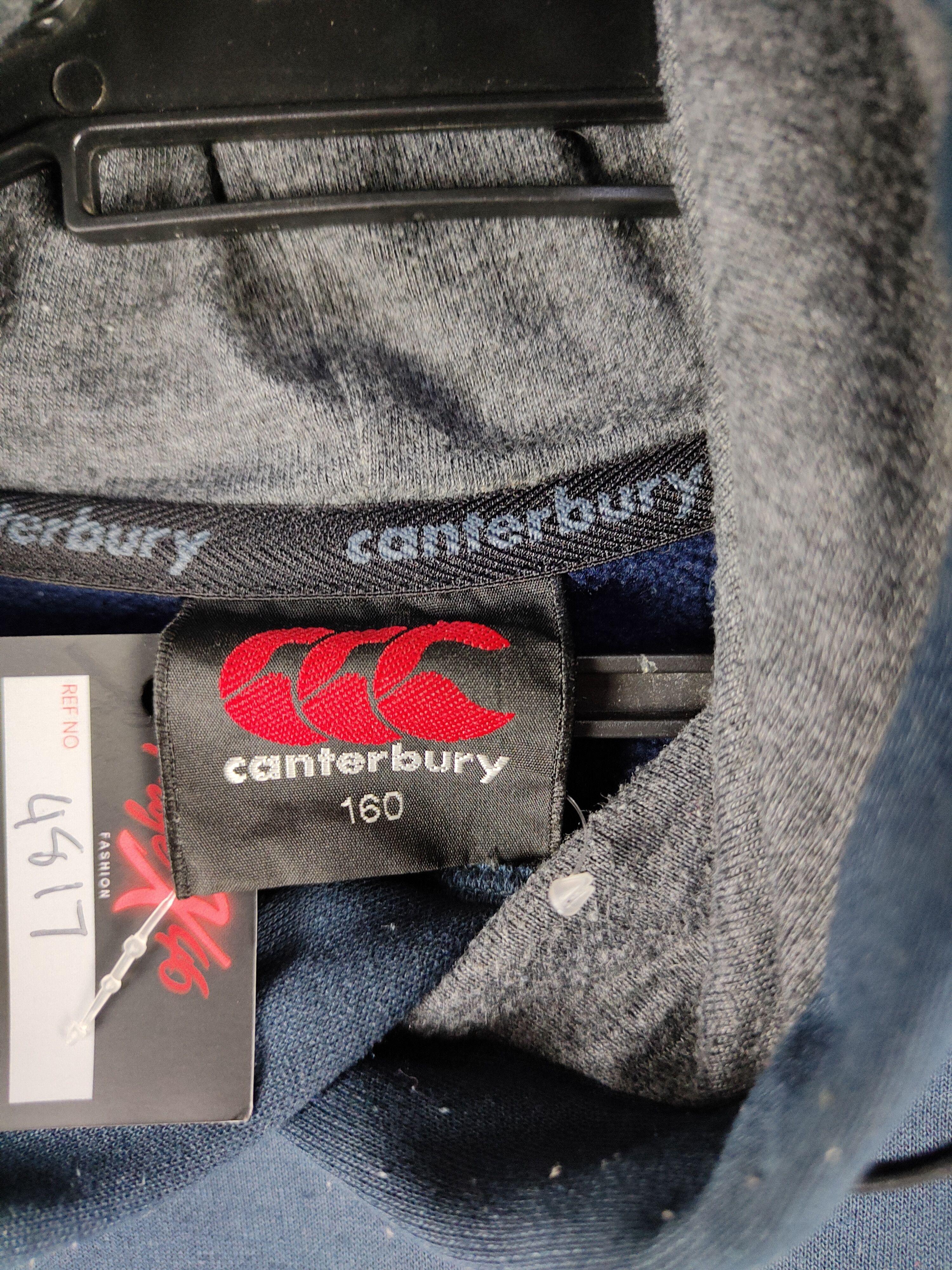 Canterbury of New Zealand Canterbury Dark Blue Sweater hoodie #4817 Size US S / EU 44-46 / 1 - 13 Thumbnail