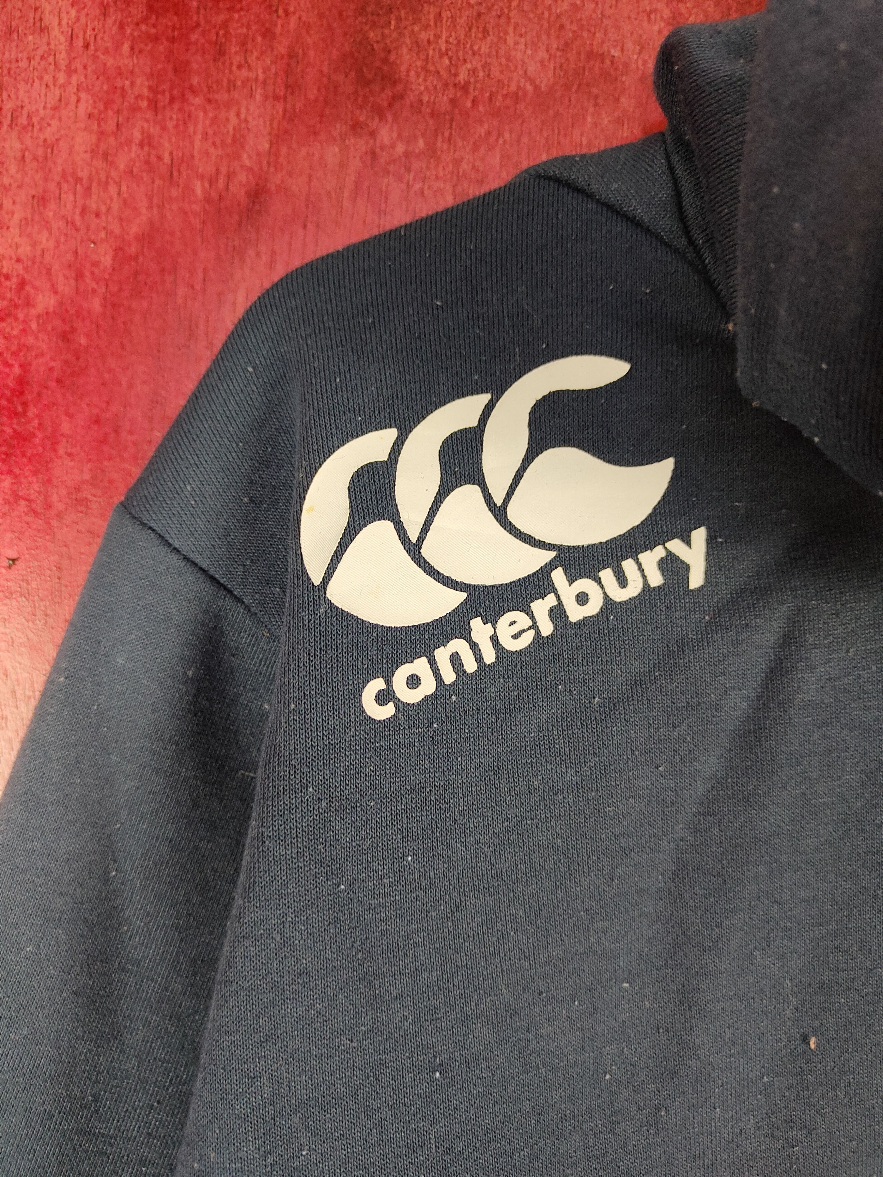 Canterbury of New Zealand Canterbury Dark Blue Sweater hoodie #4817 Size US S / EU 44-46 / 1 - 5 Thumbnail