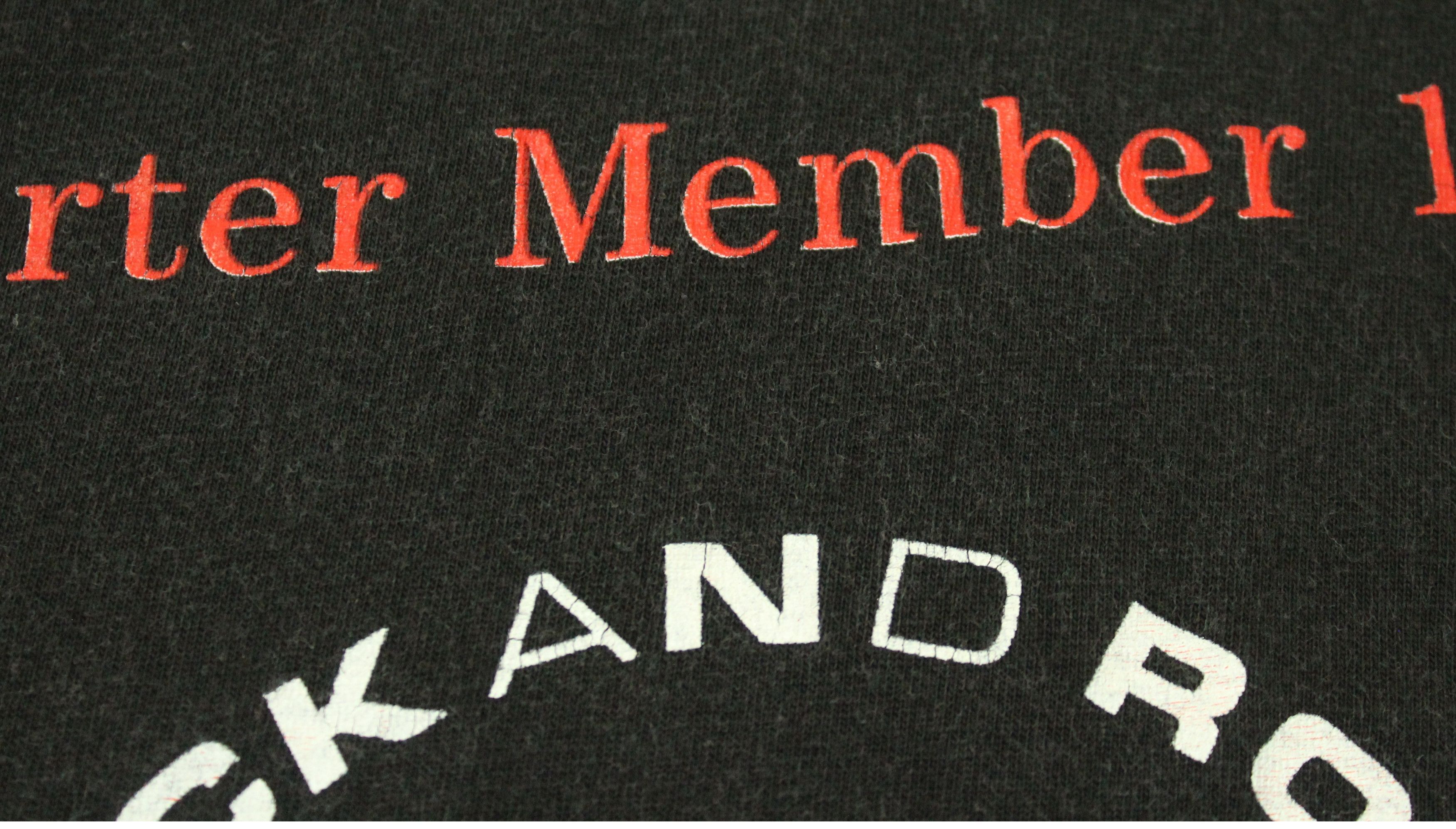 Band Tees Vintage HALL OF FAME MUSEUM T Shirt Single Stitch 1995 Size US XL / EU 56 / 4 - 9 Thumbnail