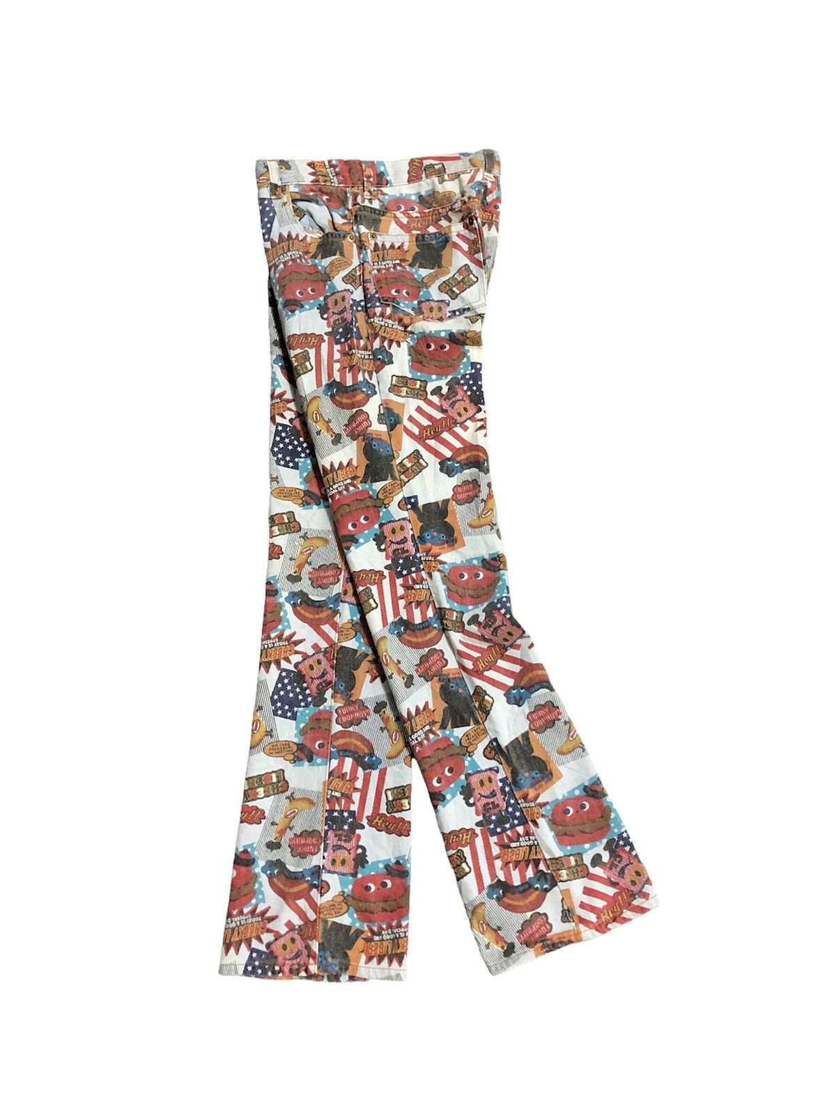 Hysteric Glamour 90's CHEEKY LIBERI Overprinted pant street fashion vibes Size US 29 - 4 Thumbnail