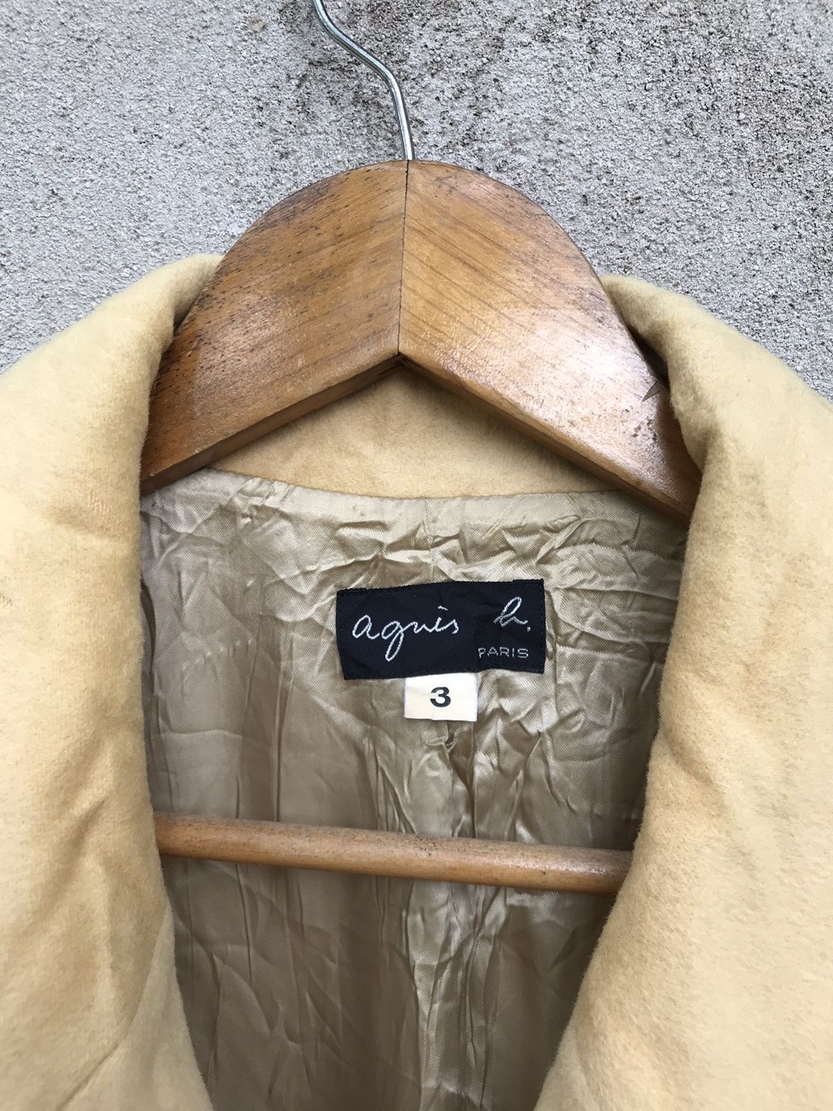 Beauty Beast × agnes b. RARE AGNES B WOOL LONG JACKET Size US M / EU 48-50 / 2 - 8 Thumbnail