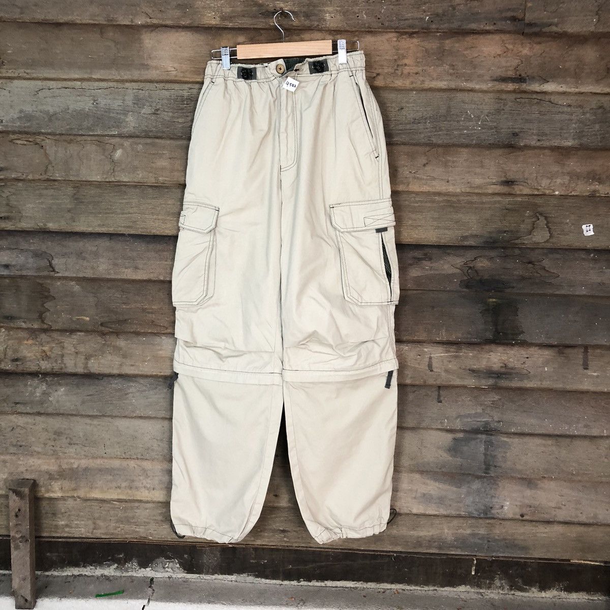 Japanese Brand Japanese Brand Brown skater Cargo Pants #4502 Size US 26 / EU 42 - 1 Thumbnail