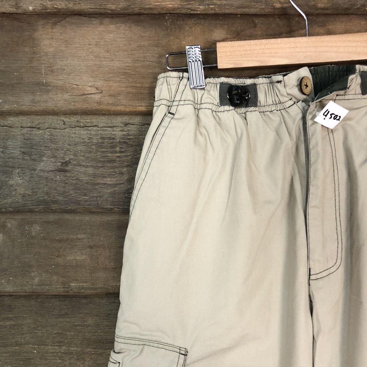 Japanese Brand Japanese Brand Brown skater Cargo Pants #4502 Size US 26 / EU 42 - 4 Thumbnail