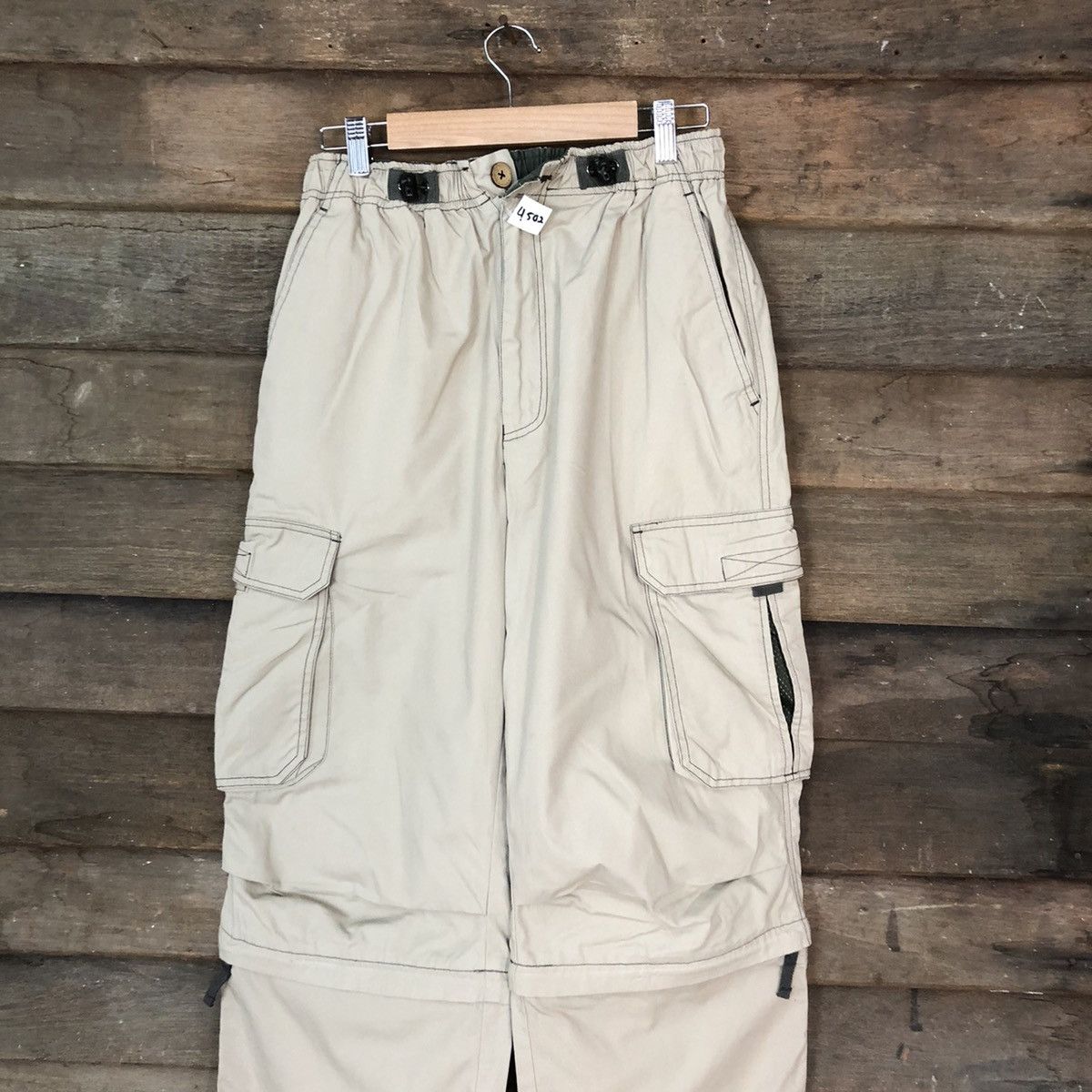 Japanese Brand Japanese Brand Brown skater Cargo Pants #4502 Size US 26 / EU 42 - 2 Thumbnail