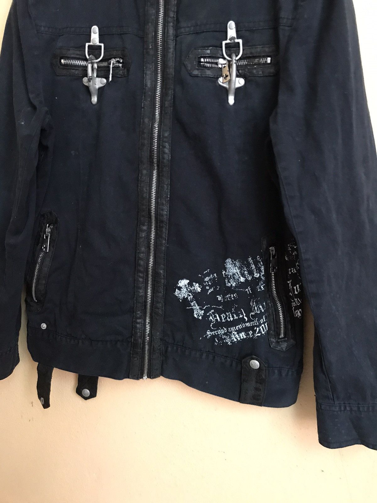 Designer × Japanese Brand × Seditionaries BA-TSU STUDIO DEATH METAL FOREVER JACKET SEDITIONARIES Size US M / EU 48-50 / 2 - 11 Thumbnail