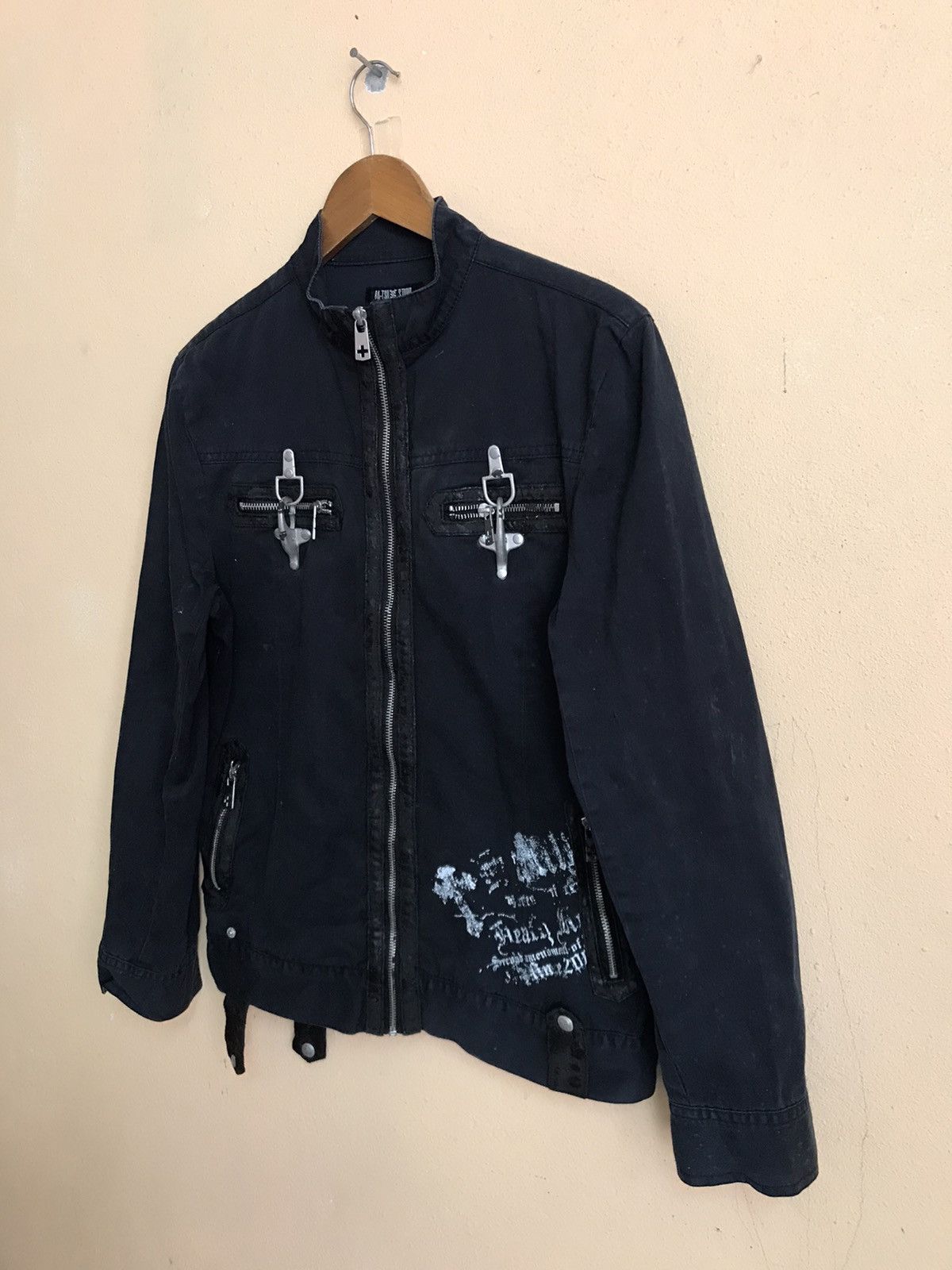 Designer × Japanese Brand × Seditionaries BA-TSU STUDIO DEATH METAL FOREVER JACKET SEDITIONARIES Size US M / EU 48-50 / 2 - 6 Thumbnail