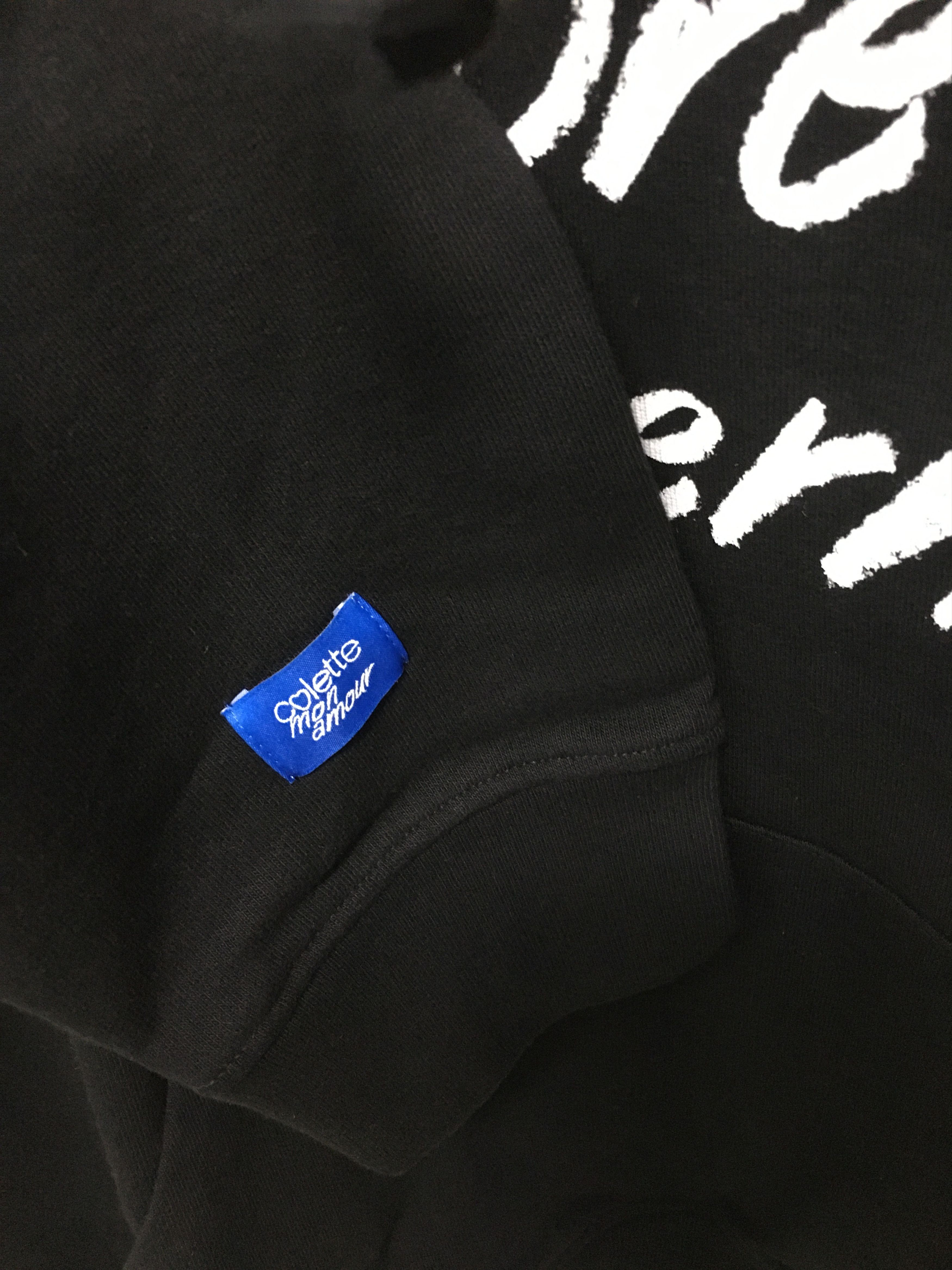 Colette × Highsnobiety MON AMOUR INTERNET BEFORE THE INTERNET HOODIE HEAVYWEIGHT Size US L / EU 52-54 / 3 - 6 Thumbnail