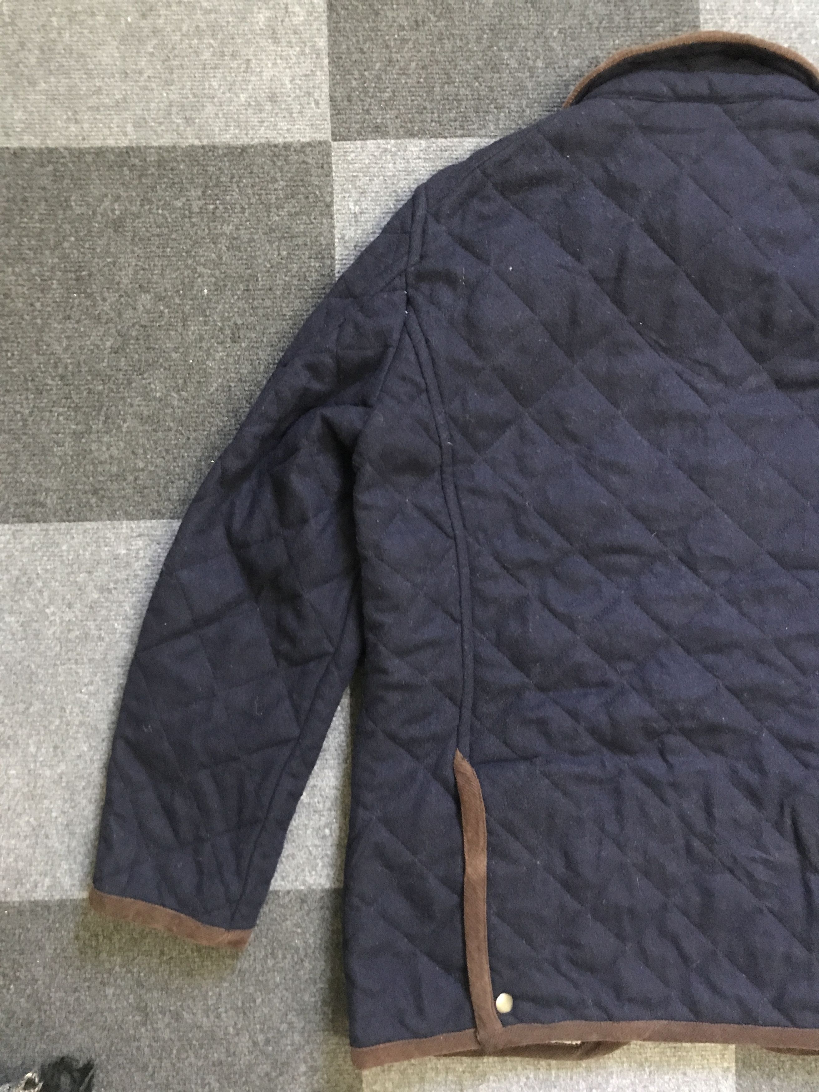 Designer × Indigo × Japanese Brand JW20 JUNMEN Wool Quilted Indigo Jacket Size US M / EU 48-50 / 2 - 15 Thumbnail