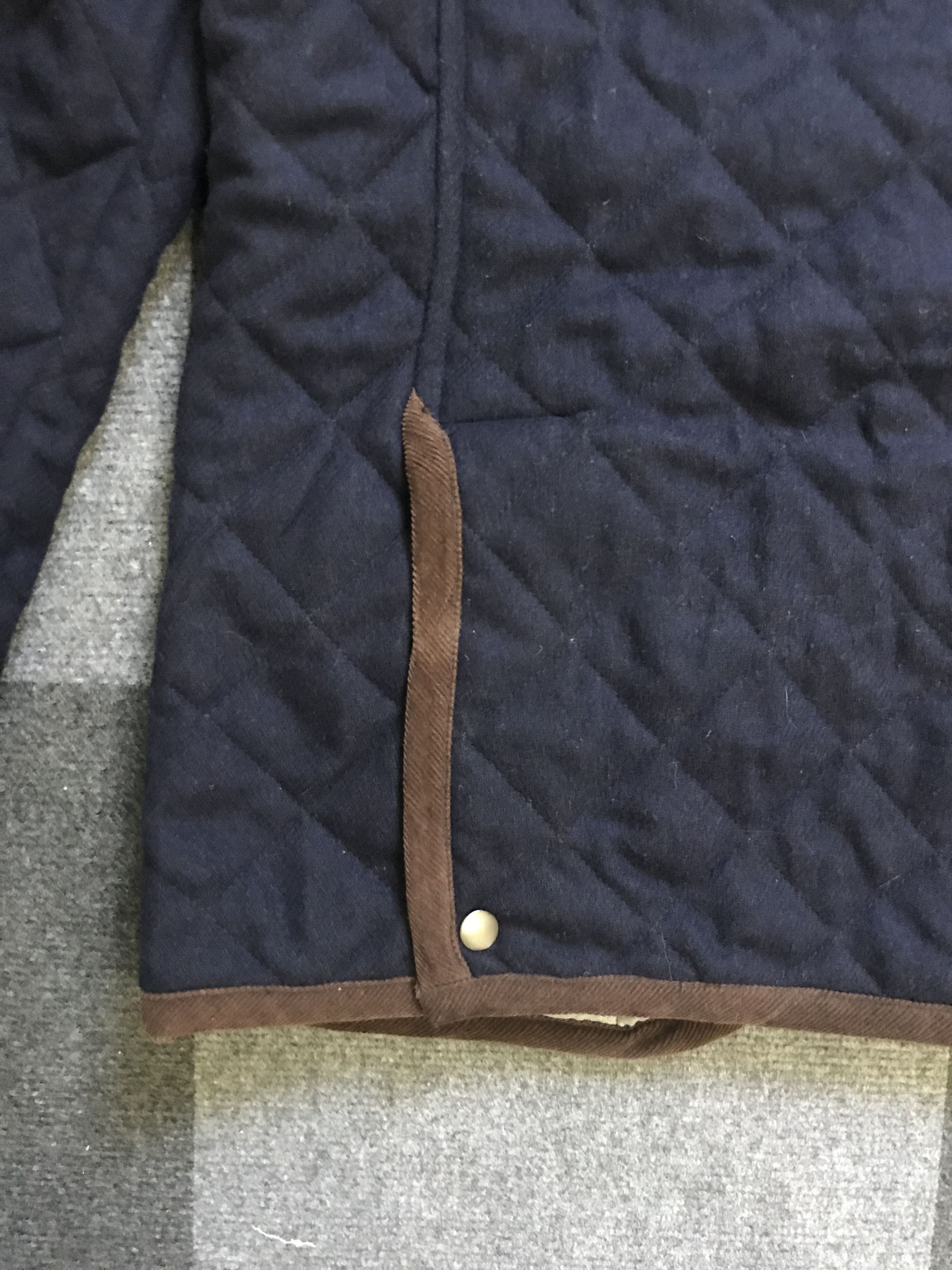 Designer × Indigo × Japanese Brand JW20 JUNMEN Wool Quilted Indigo Jacket Size US M / EU 48-50 / 2 - 17 Thumbnail