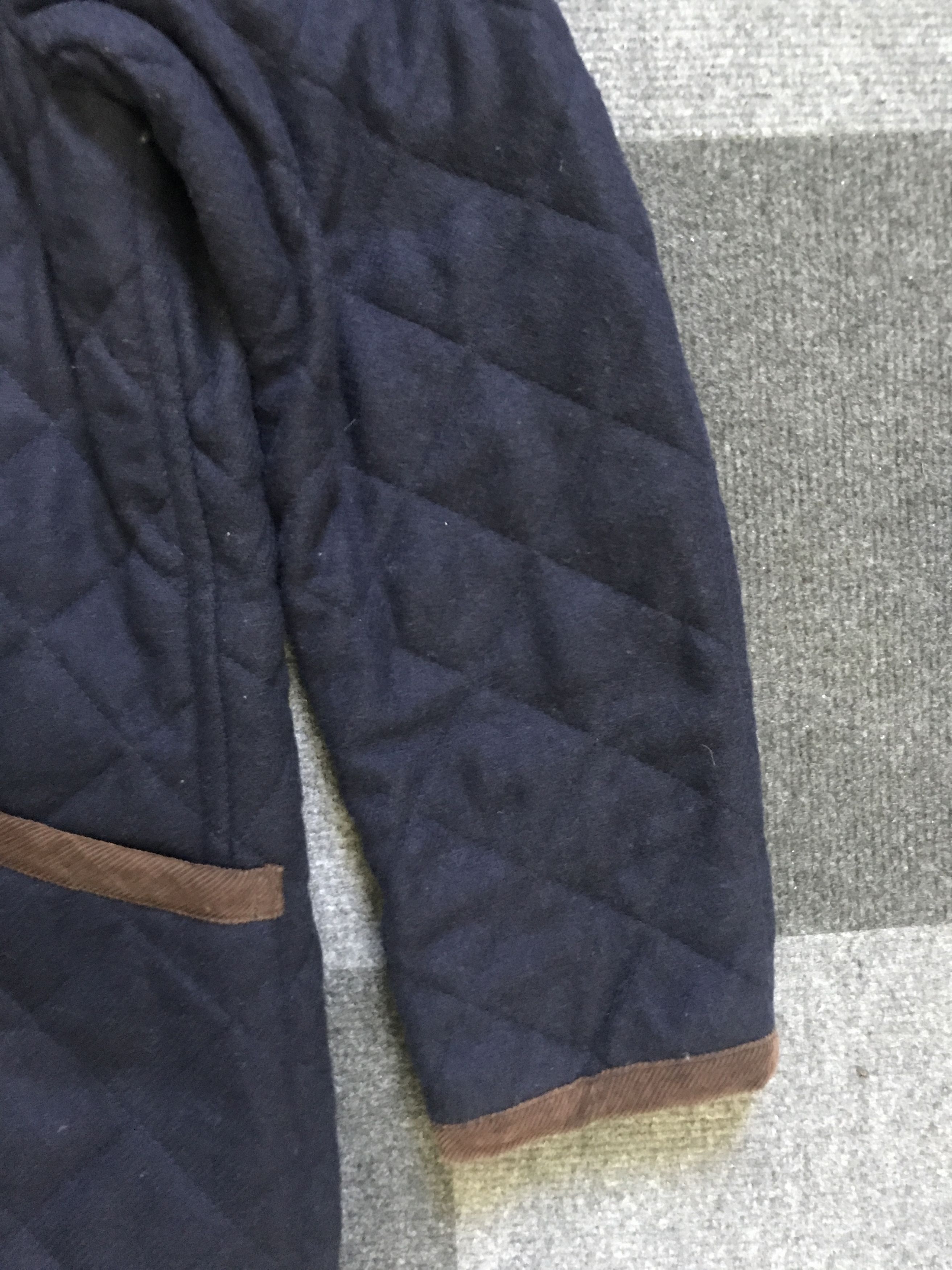 Designer × Indigo × Japanese Brand JW20 JUNMEN Wool Quilted Indigo Jacket Size US M / EU 48-50 / 2 - 9 Thumbnail
