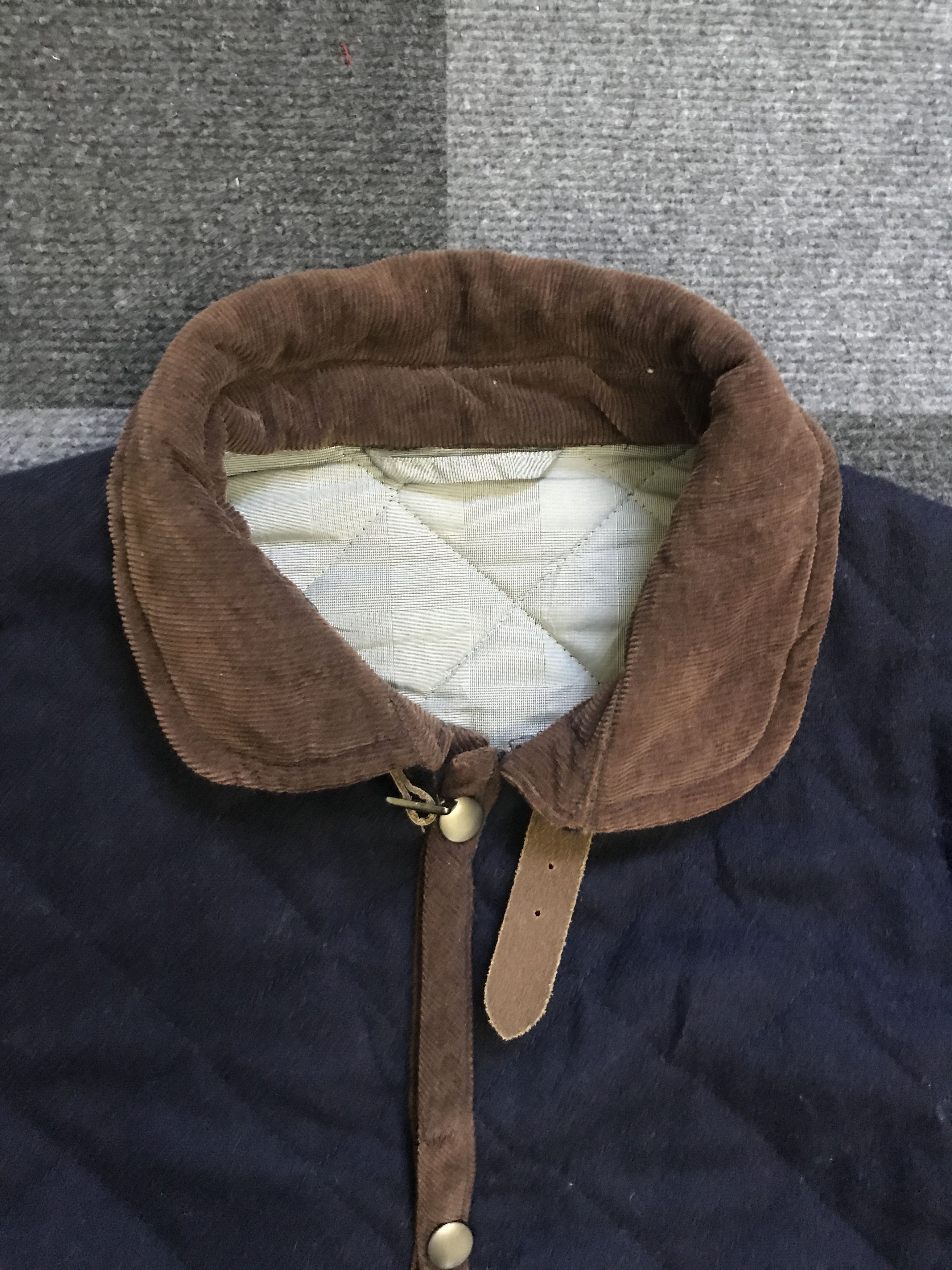 Designer × Indigo × Japanese Brand JW20 JUNMEN Wool Quilted Indigo Jacket Size US M / EU 48-50 / 2 - 6 Thumbnail
