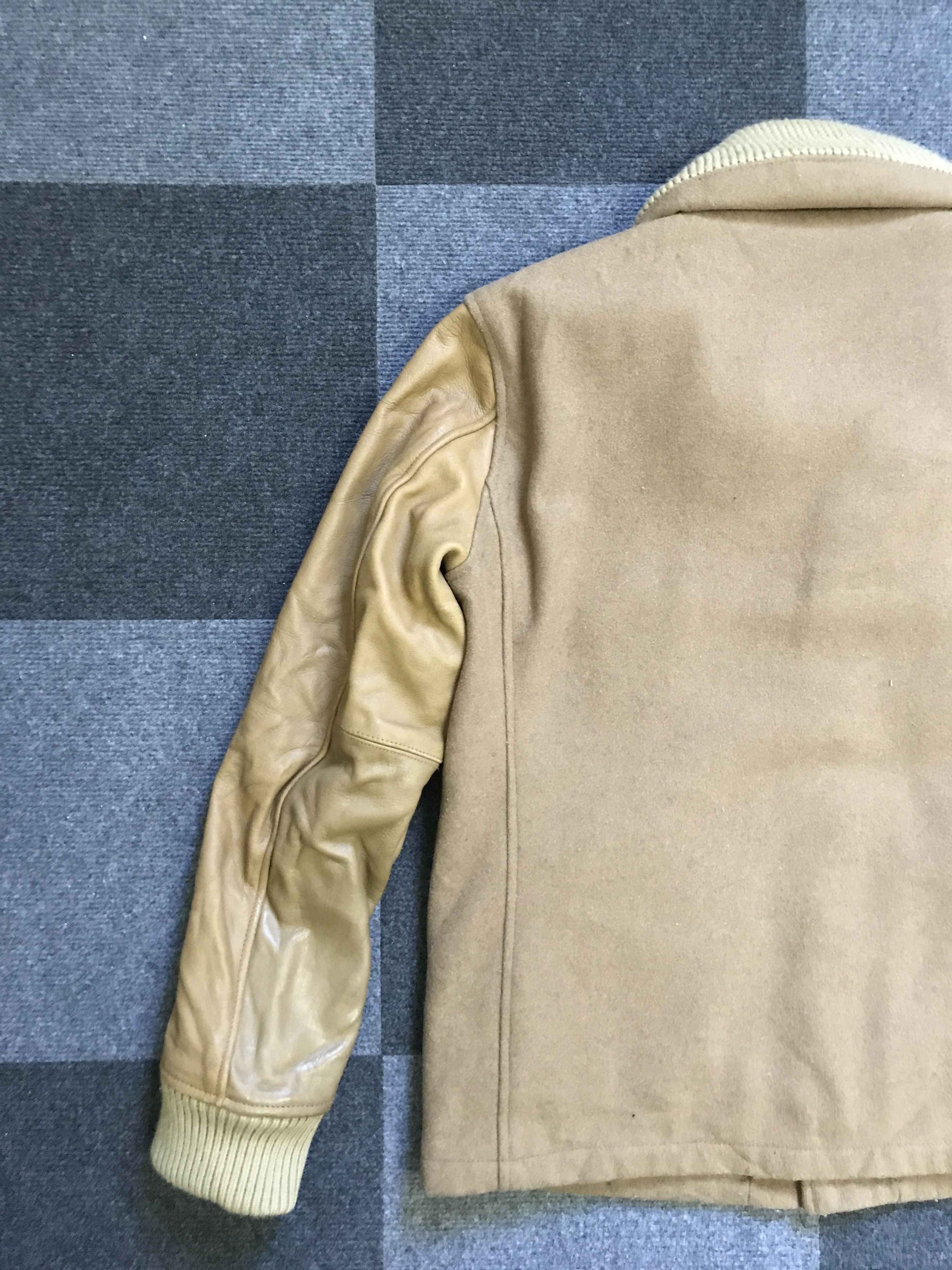 Japanese Brand × monkey time JW22 monkey time Shawl Collar Wool Jacket Size L / US 10 / IT 46 - 11 Thumbnail
