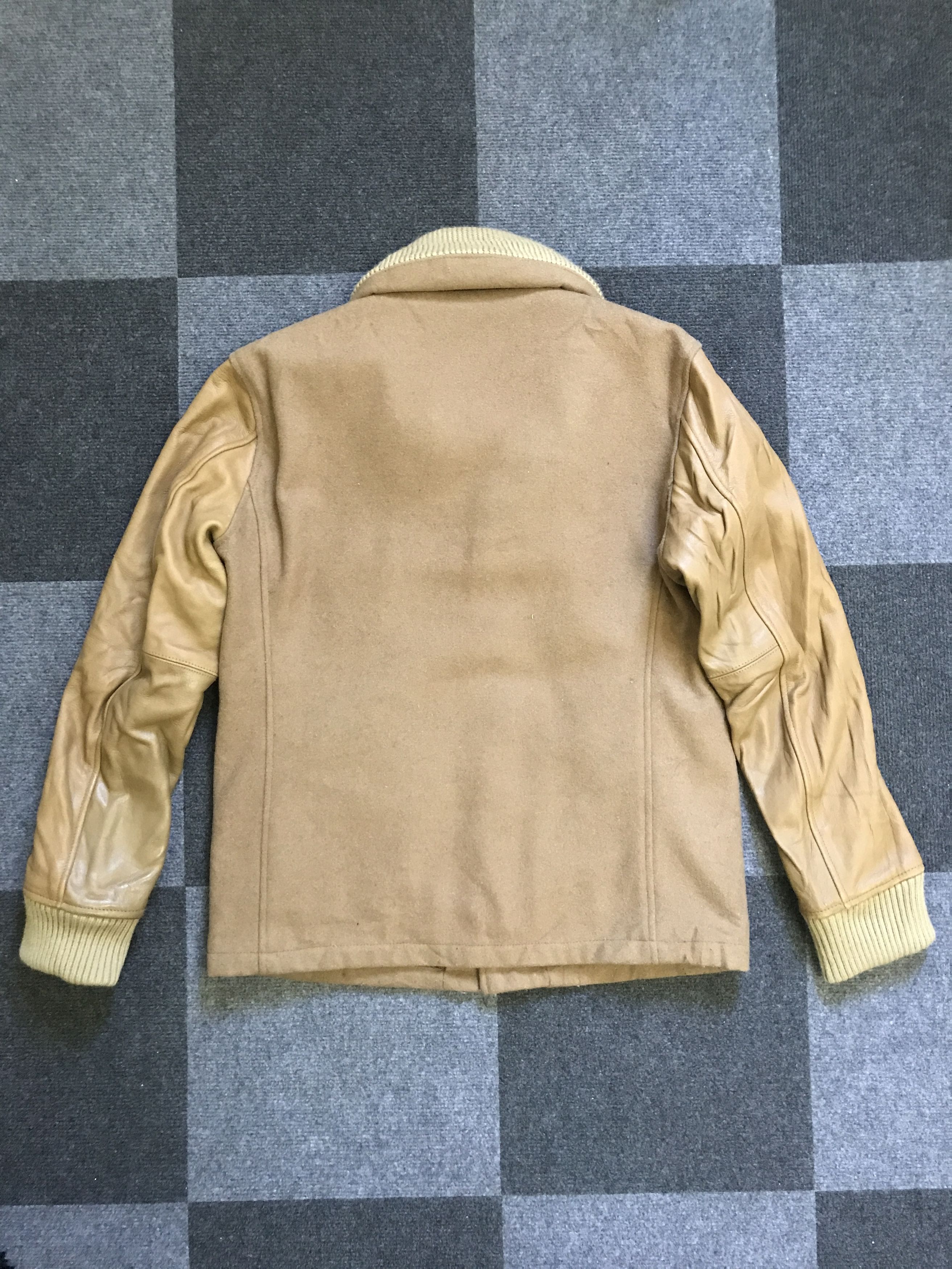 Japanese Brand × monkey time JW22 monkey time Shawl Collar Wool Jacket Size L / US 10 / IT 46 - 9 Thumbnail