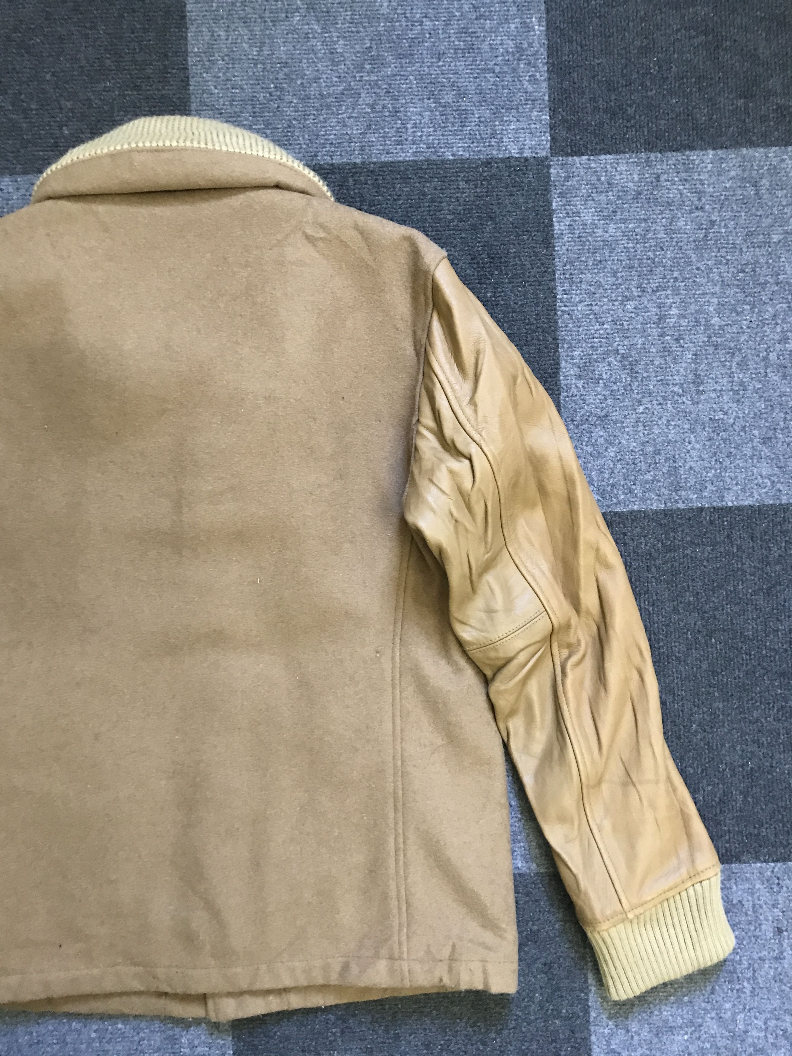 Japanese Brand × monkey time JW22 monkey time Shawl Collar Wool Jacket Size L / US 10 / IT 46 - 10 Thumbnail