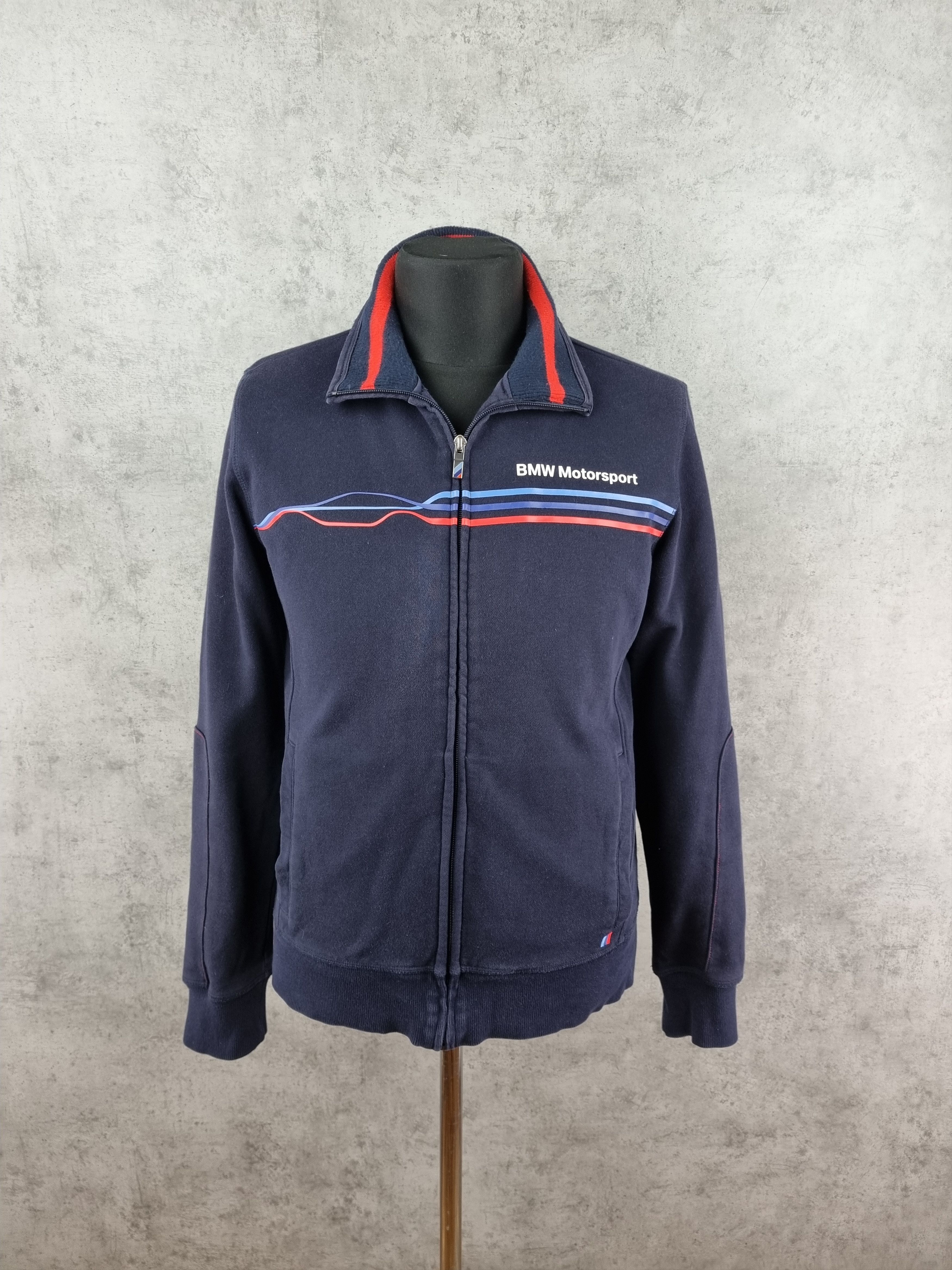 BMW Rare BMW Vintage Zip Jacket Cafe Racer Size US M / EU 48-50 / 2 - 6 Thumbnail