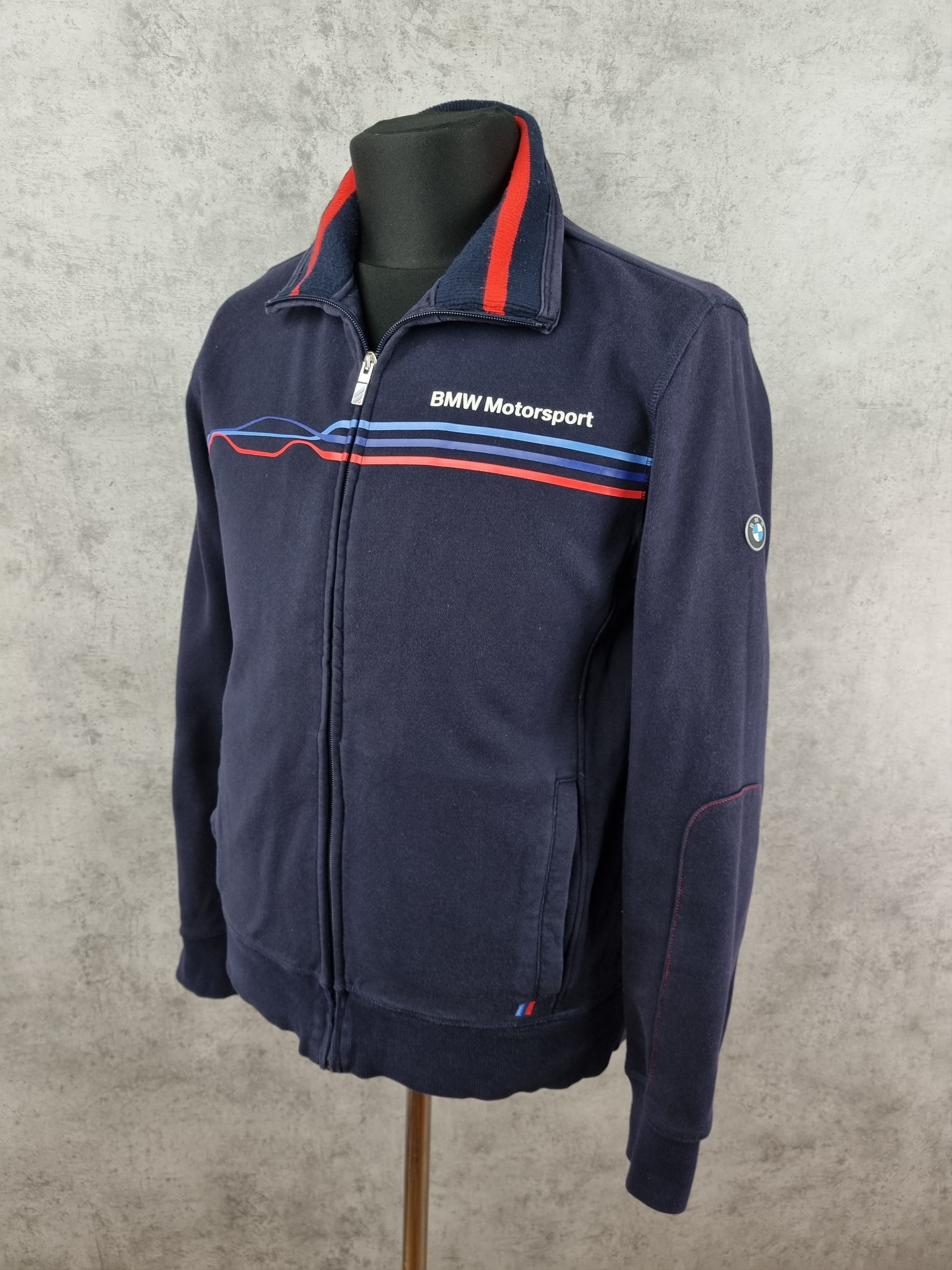 BMW Rare BMW Vintage Zip Jacket Cafe Racer Size US M / EU 48-50 / 2 - 1 Thumbnail