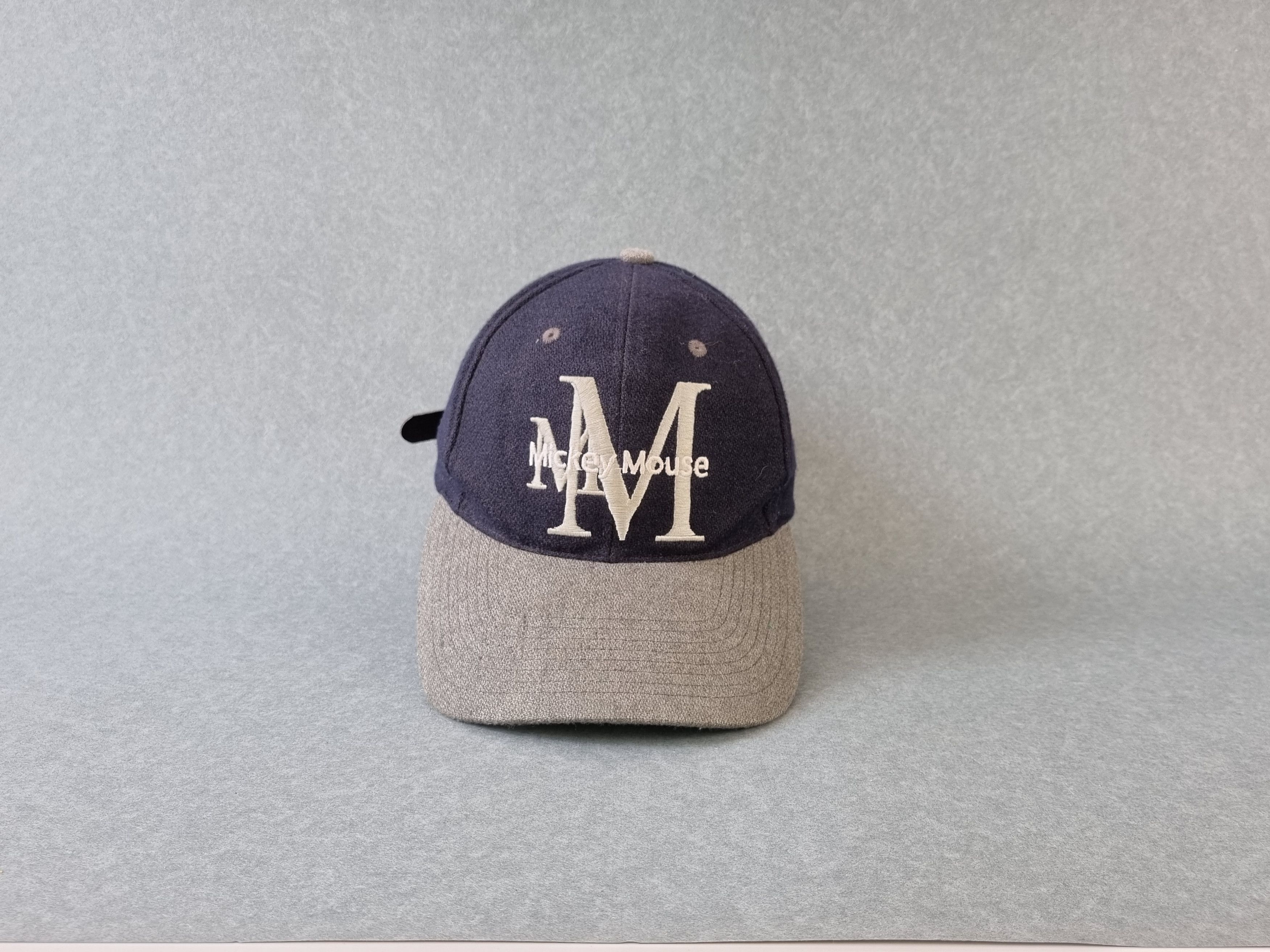 Disney × Mickey Mouse × Vintage Rare 80s Mickey Mouse Disney Vintage Wool Embroidered Cap Size ONE SIZE - 4 Thumbnail