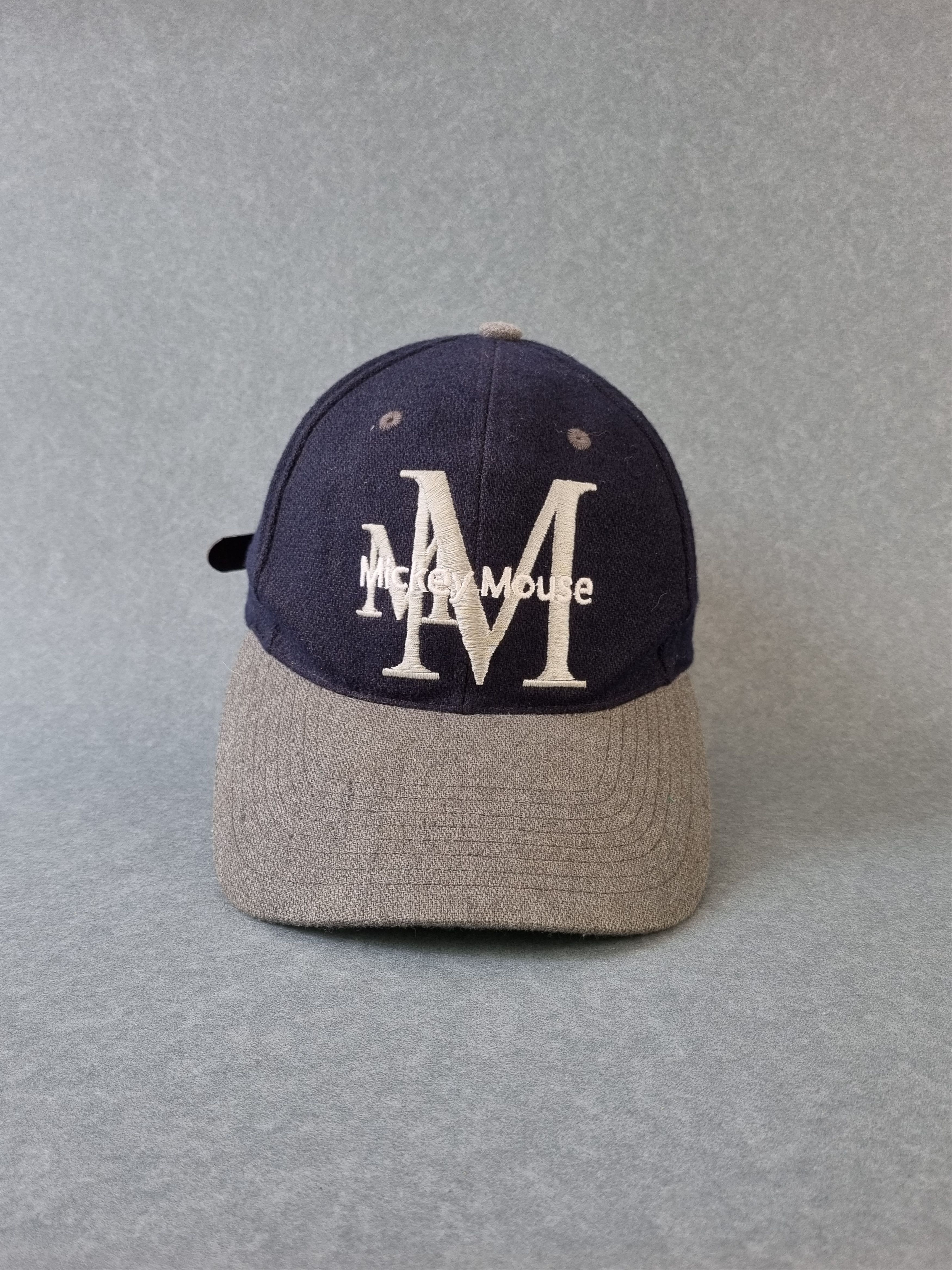 Disney × Mickey Mouse × Vintage Rare 80s Mickey Mouse Disney Vintage Wool Embroidered Cap Size ONE SIZE - 9 Thumbnail
