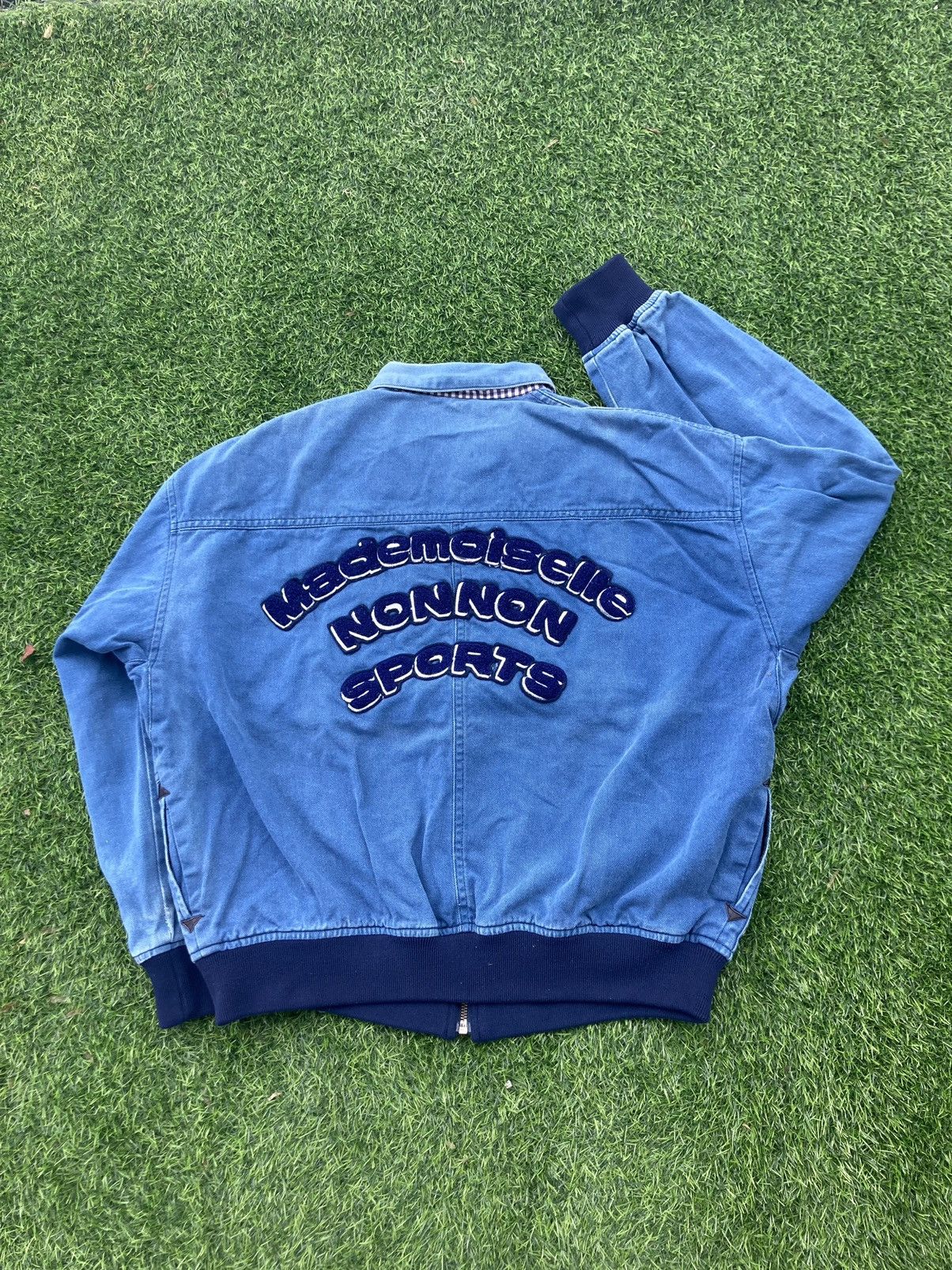 Mademoiselle Non Non MADEMOISELLE NON NON SPORTS BOMBER JACKET Size US L / EU 52-54 / 3 - 1 Thumbnail