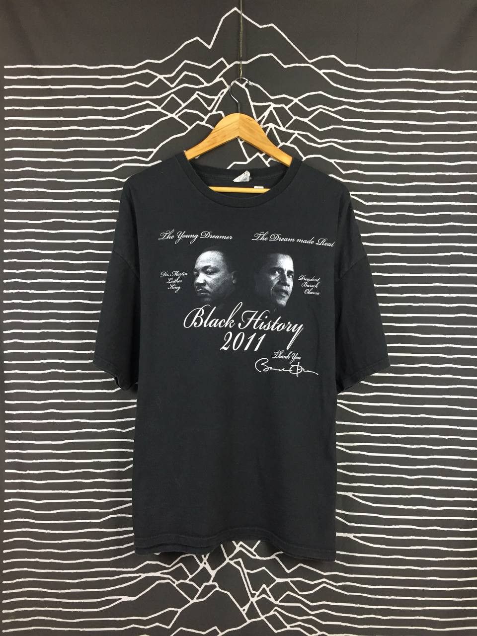 Rap Tees Vtg Black History Martin Luther King Obama Rap Tees Size US XXL / EU 58 / 5 - 1 Thumbnail