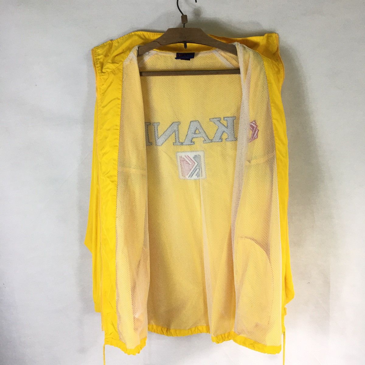 Karl Kani × Vintage Rare!! Kani Big Logo Embroidery Windbreaker Jacket Size US XL / EU 56 / 4 - 5 Thumbnail