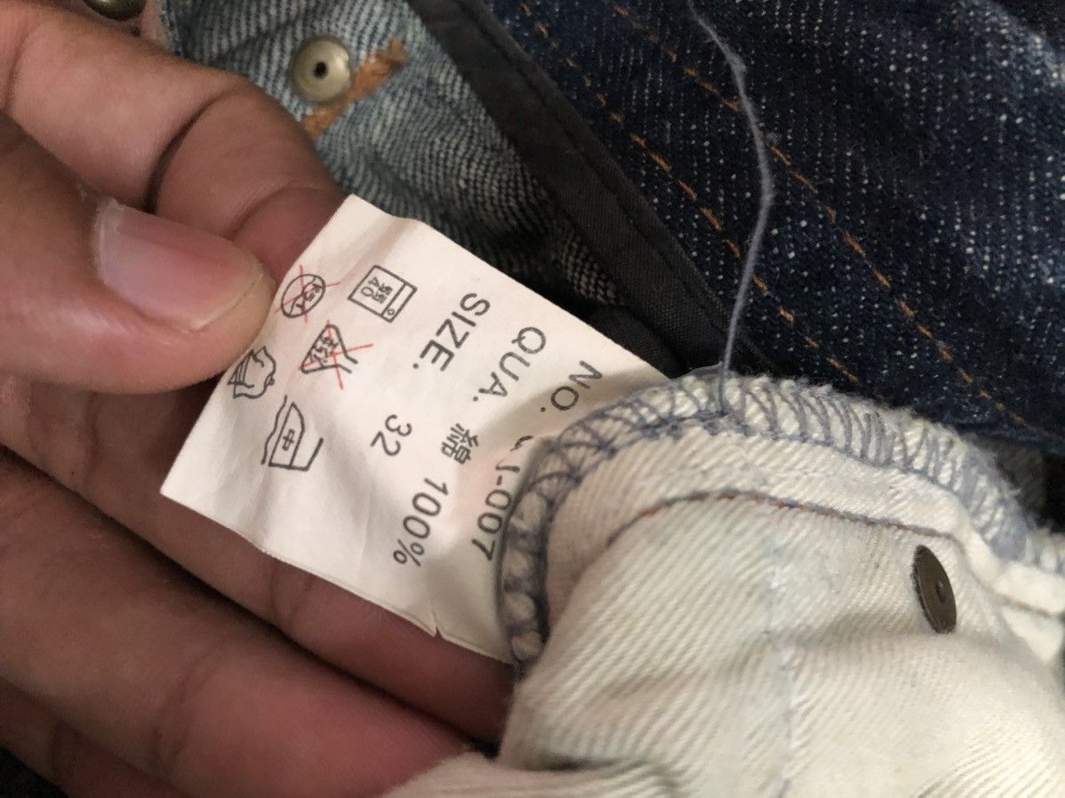 Japanese Brand Quarter cent Flash distressed emrodery skull punk style Size US 32 / EU 48 - 7 Thumbnail